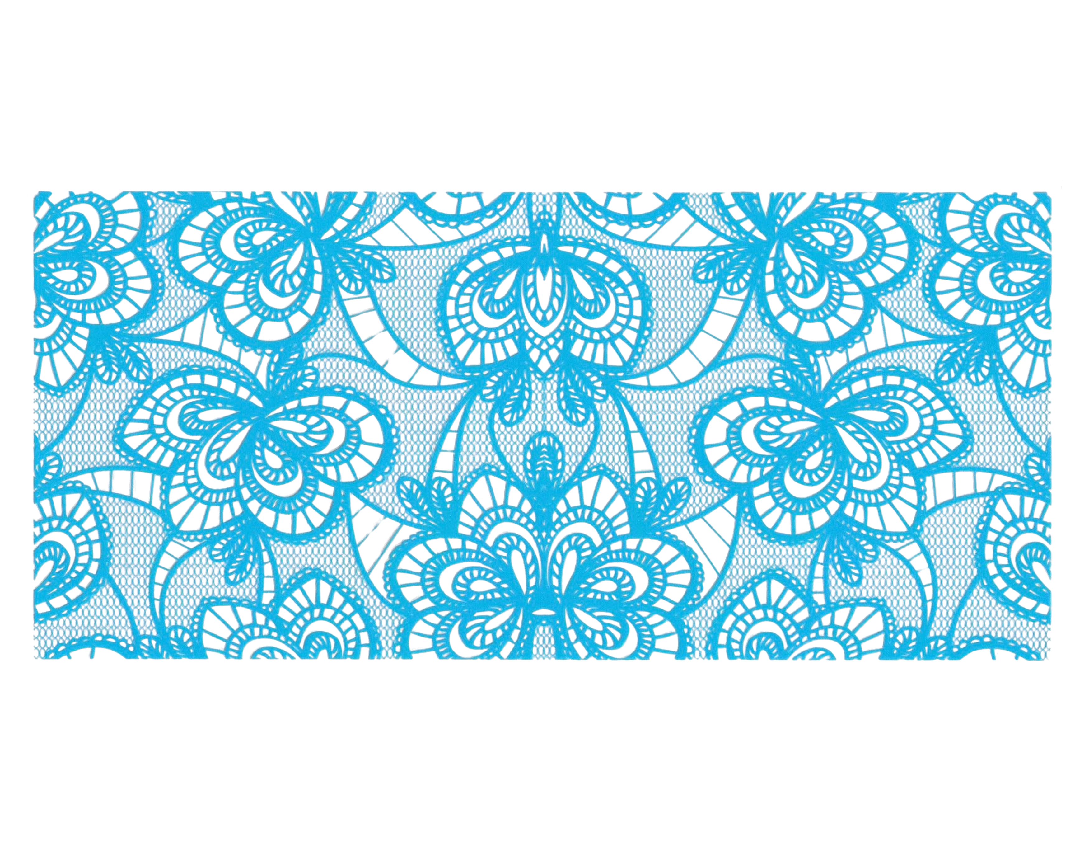 16oz Cup Wrap Blue Lace