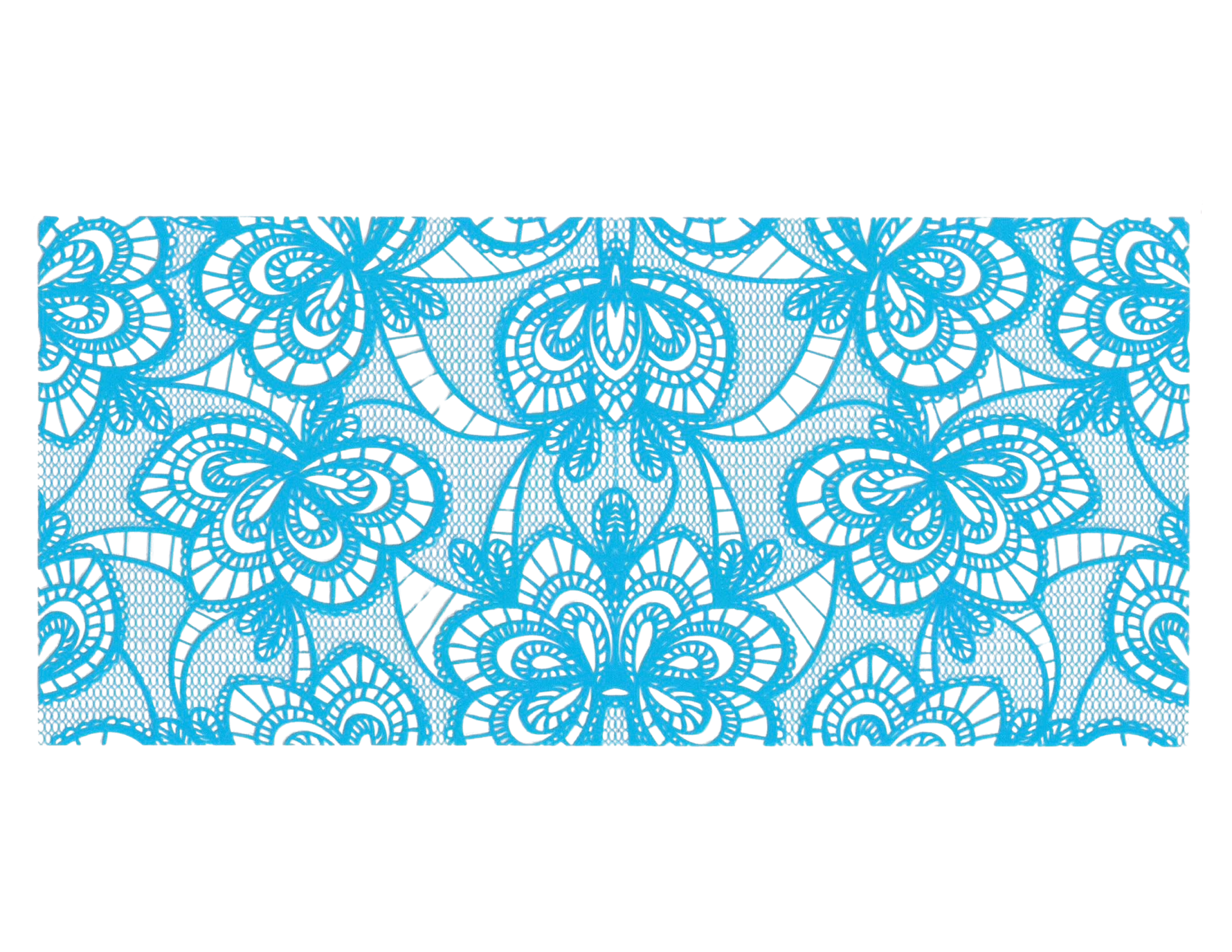 16oz Cup Wrap Blue Lace
