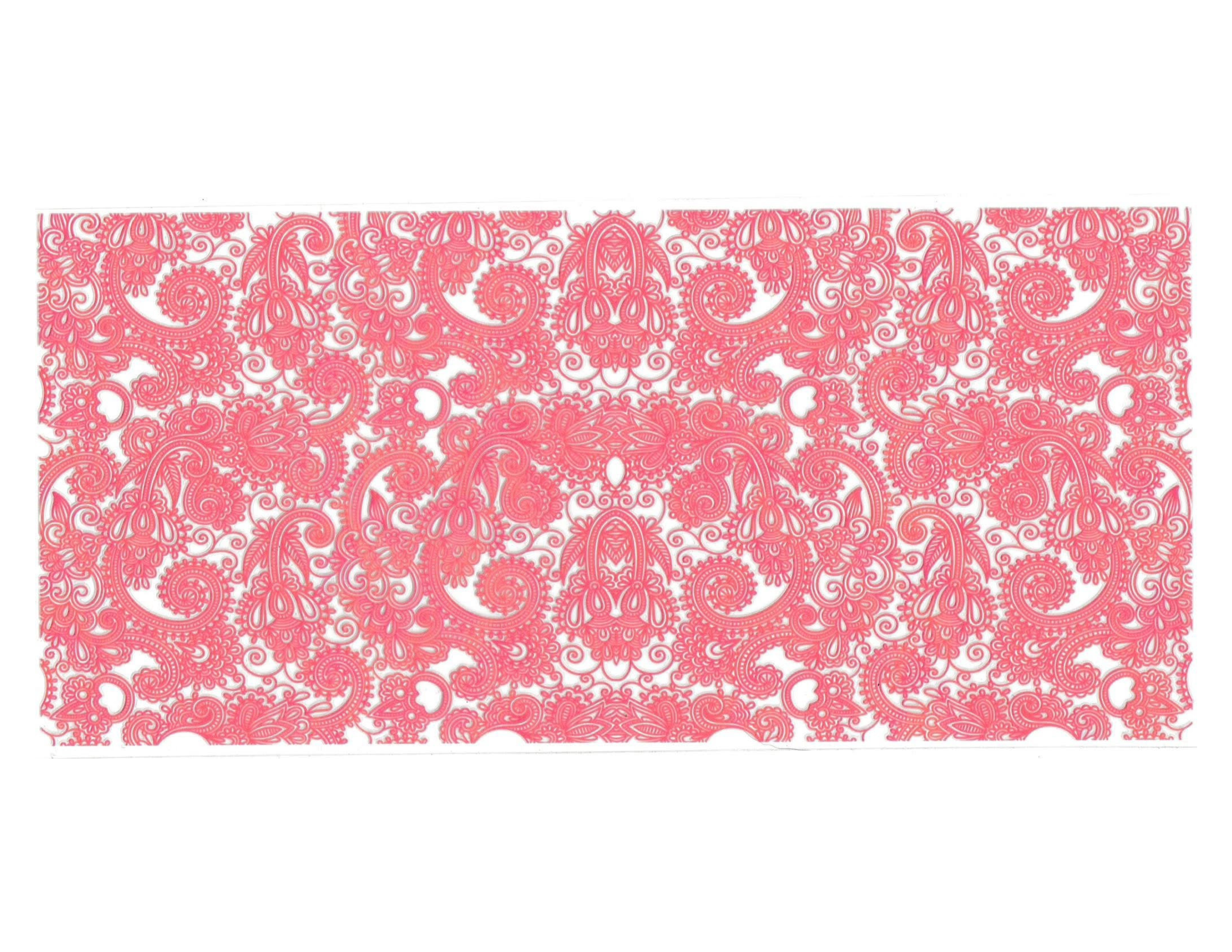 16oz Cup Wrap Rose Gold Lace