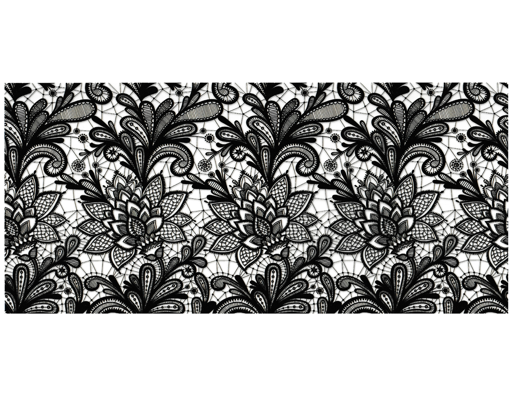 16oz Cup Wrap Black Lace