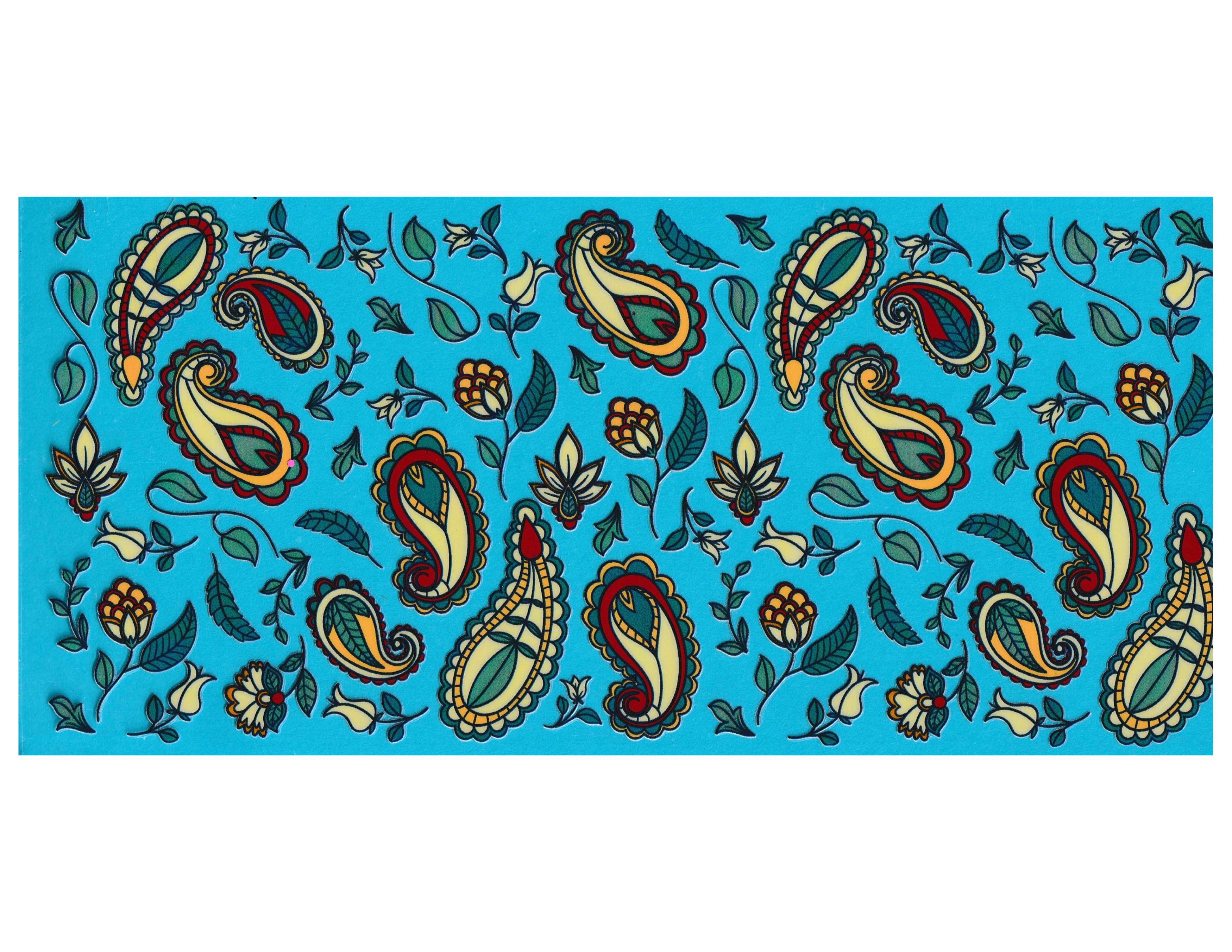 16oz Cup Wrap Paisley