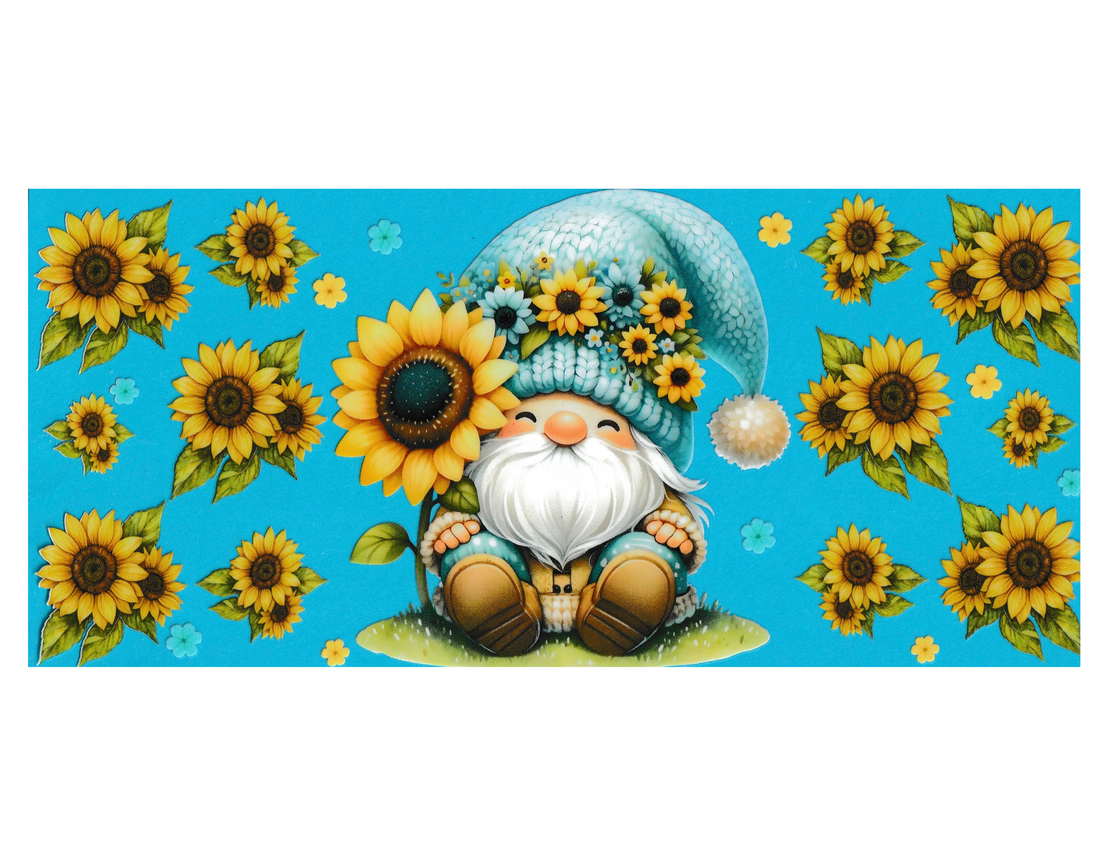 16oz Cup Wrap Gnomes