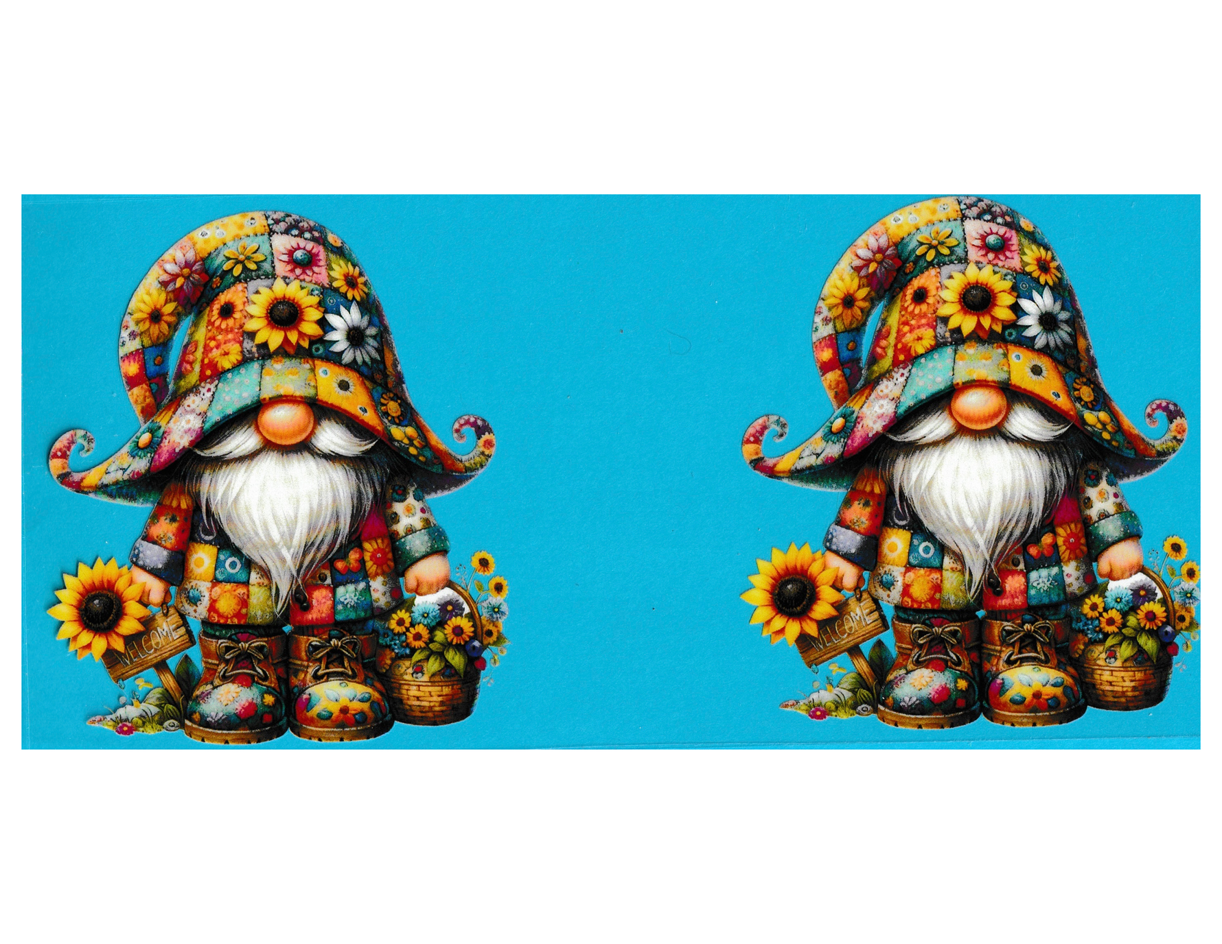 16oz Cup Wrap Gnomes
