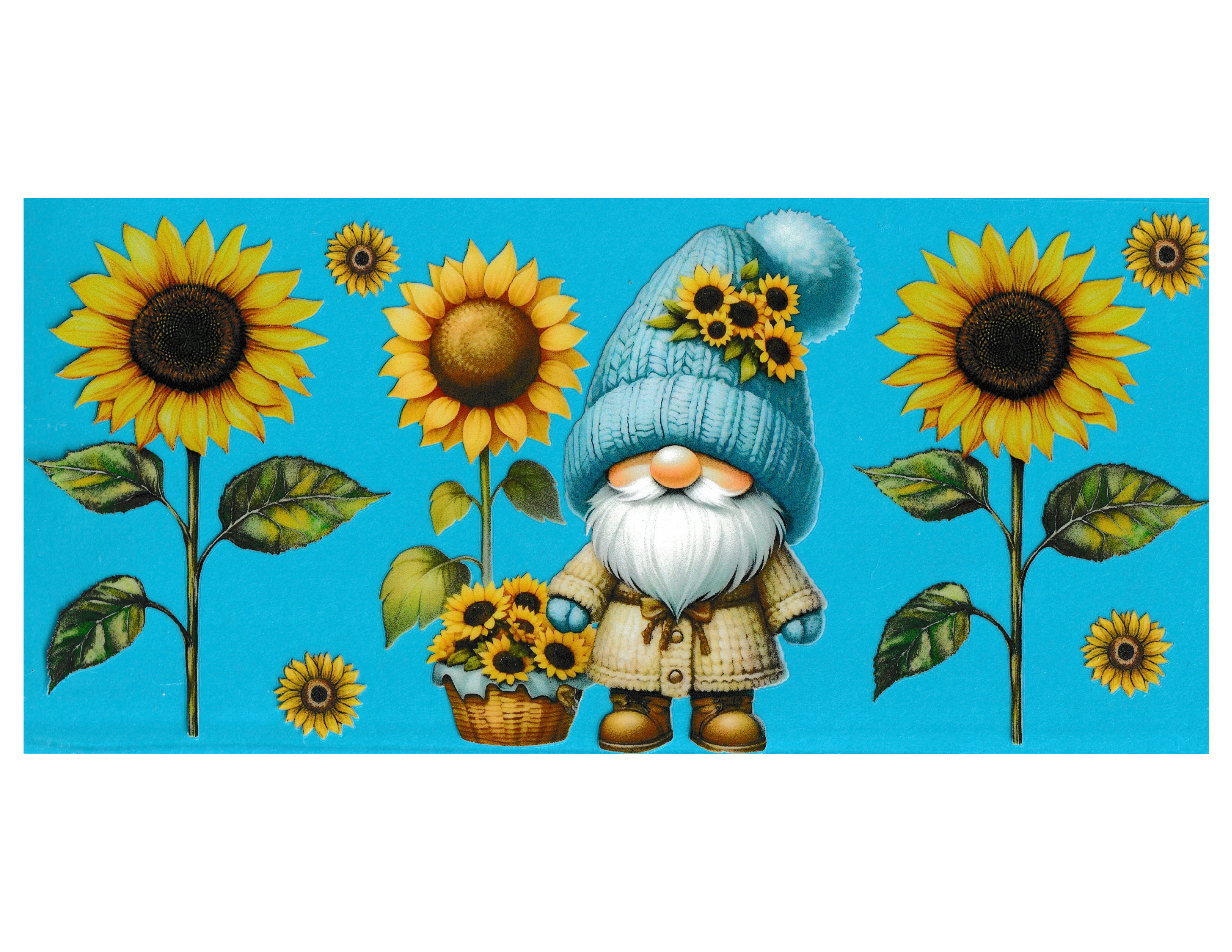 16oz Cup Wrap Gnomes