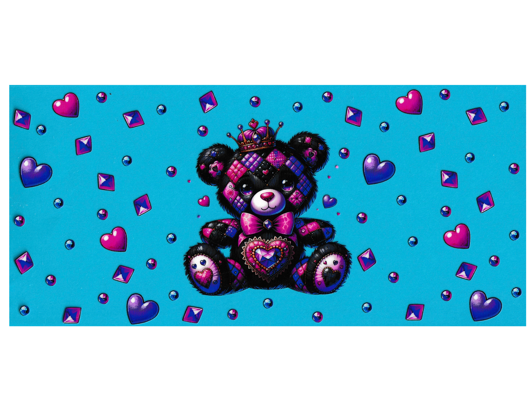 16oz Cup Wrap Teddy Bears