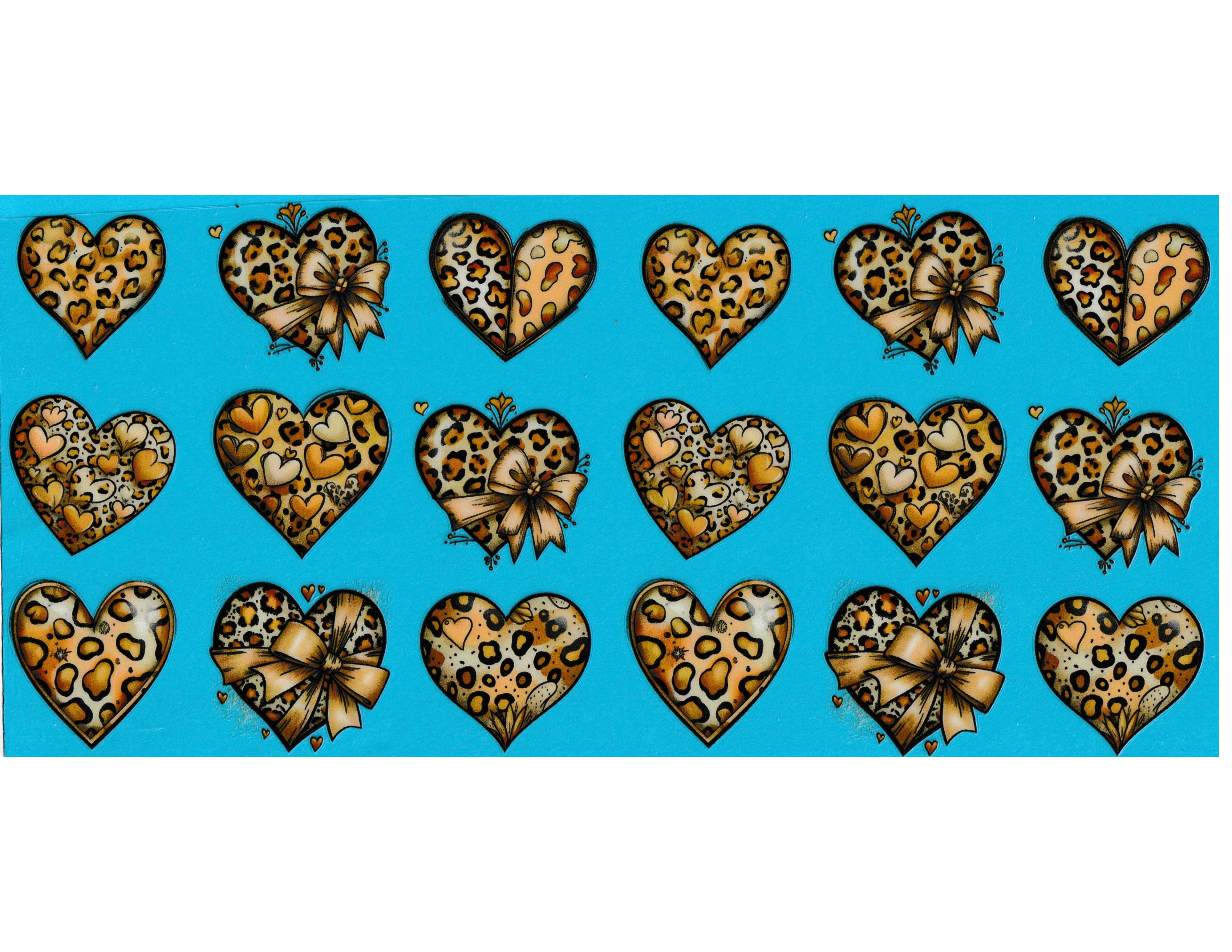 16oz Cup Wrap Hearts