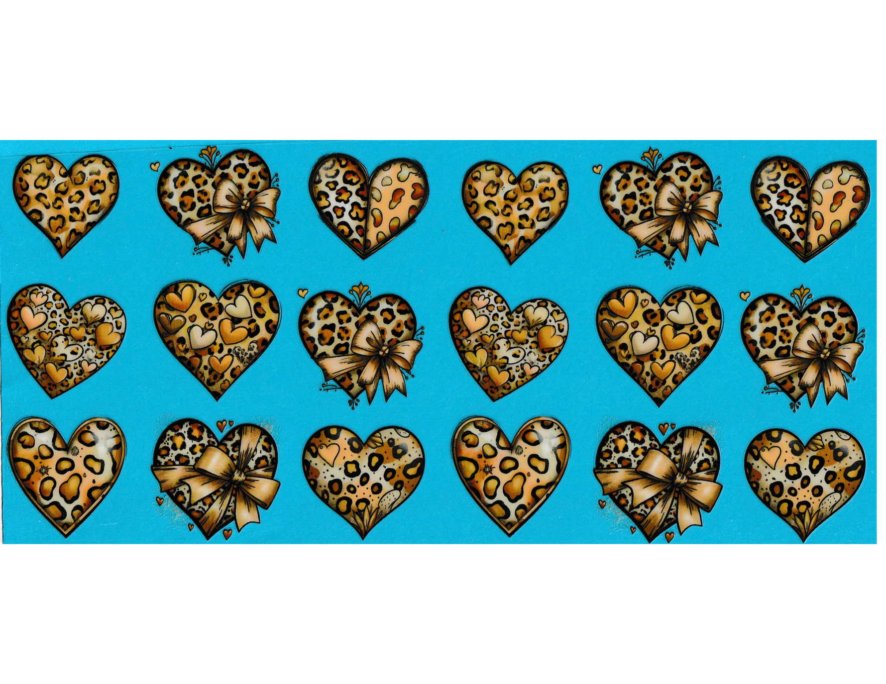 16oz Cup Wrap Hearts