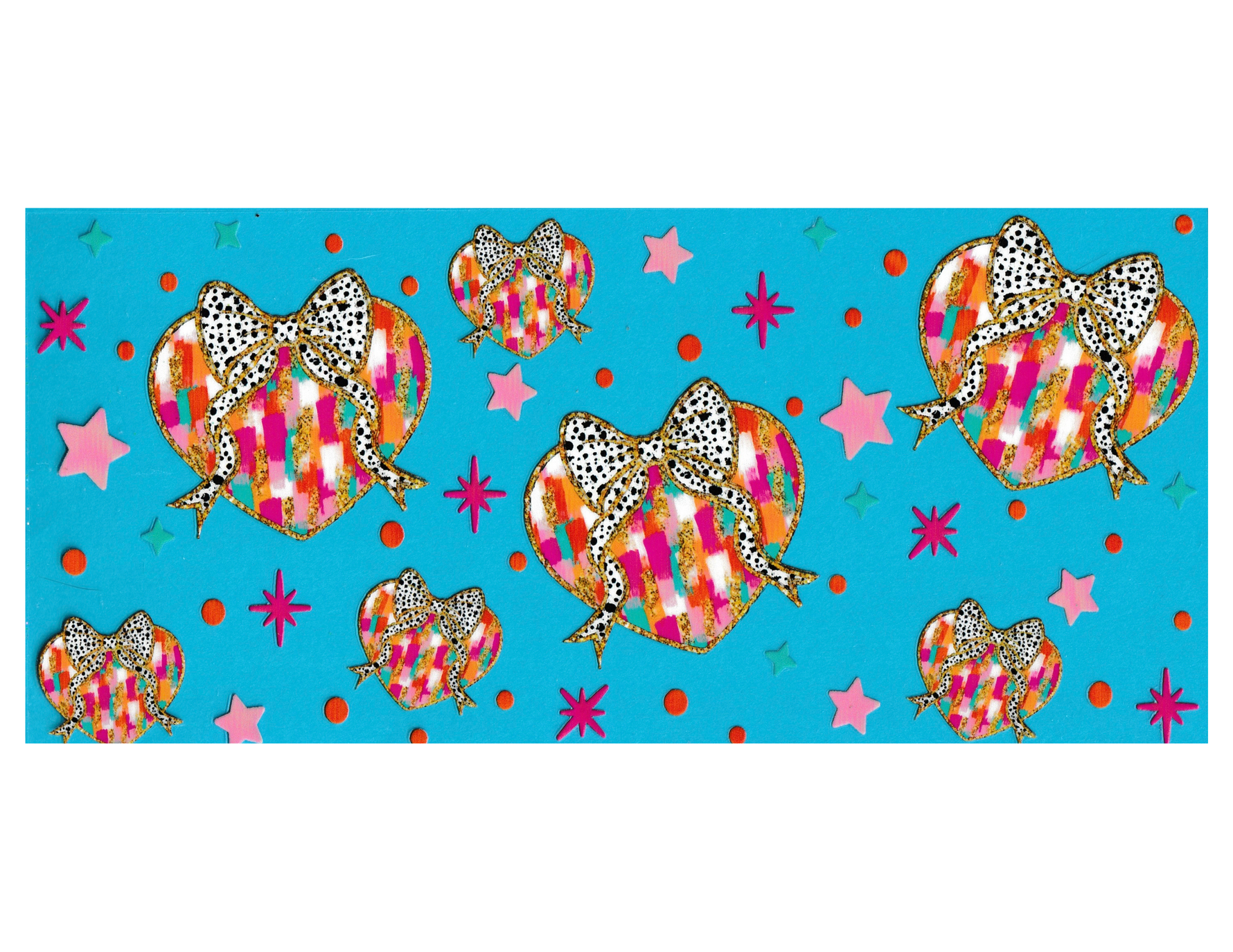 16oz Cup Wrap Hearts