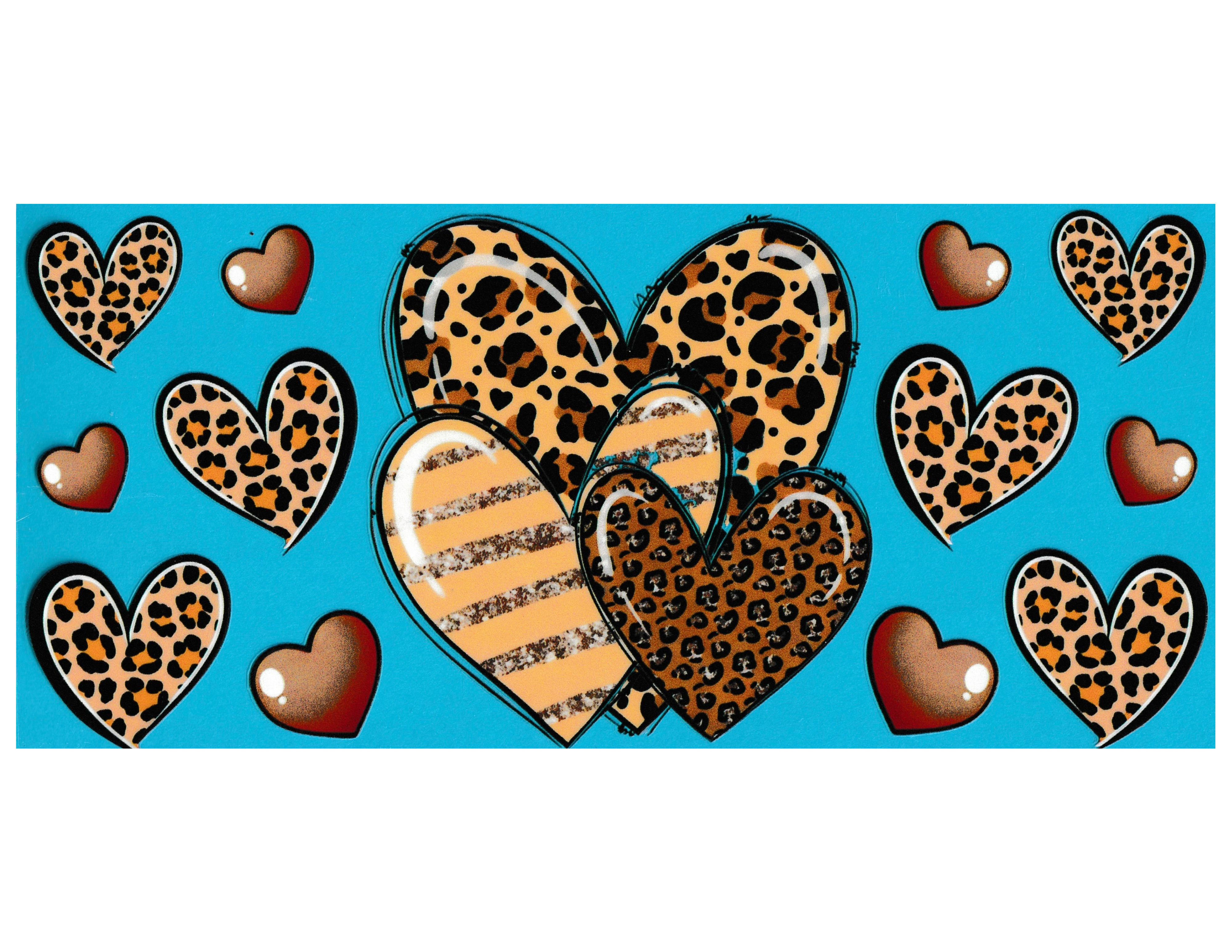 16oz Cup Wrap Hearts