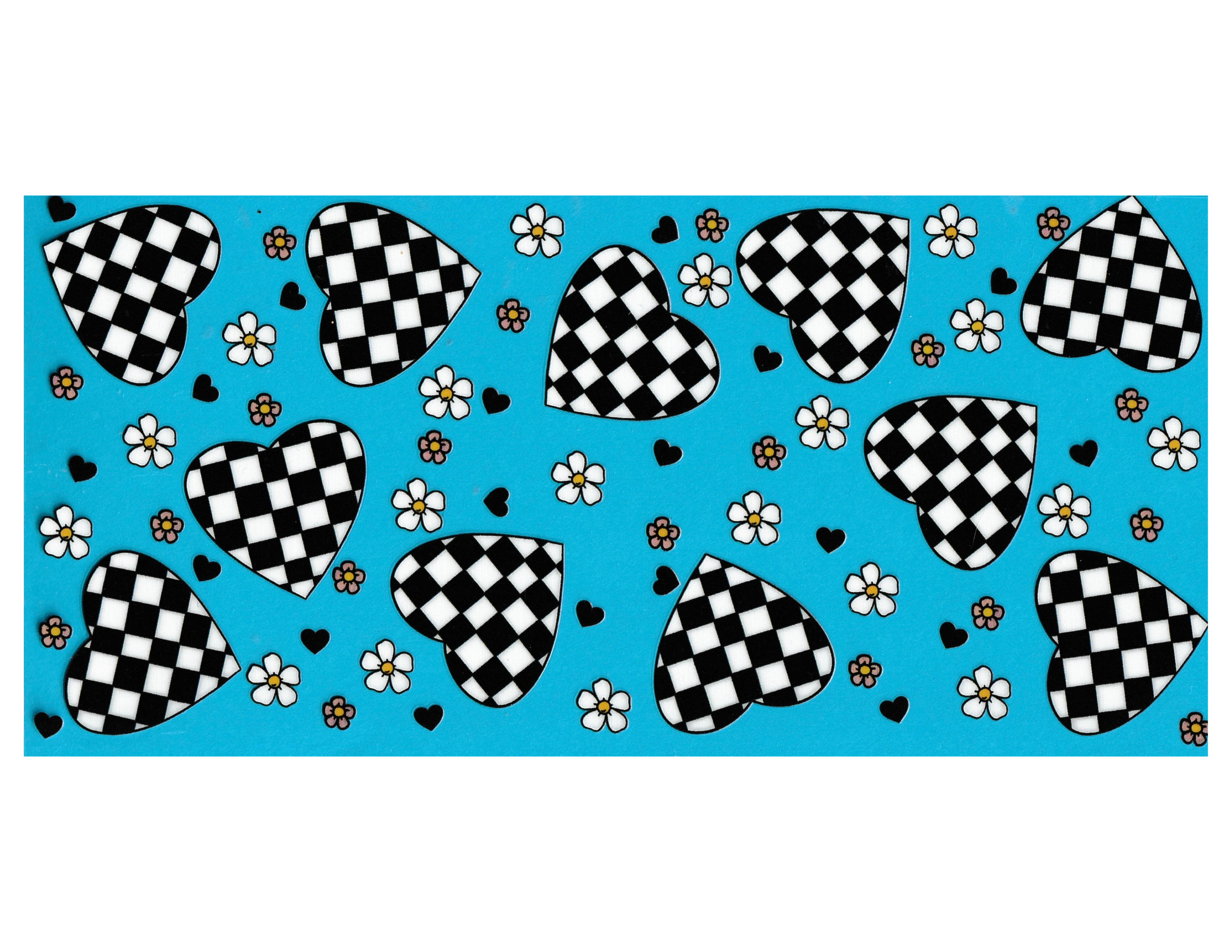 16oz Cup Wrap Hearts