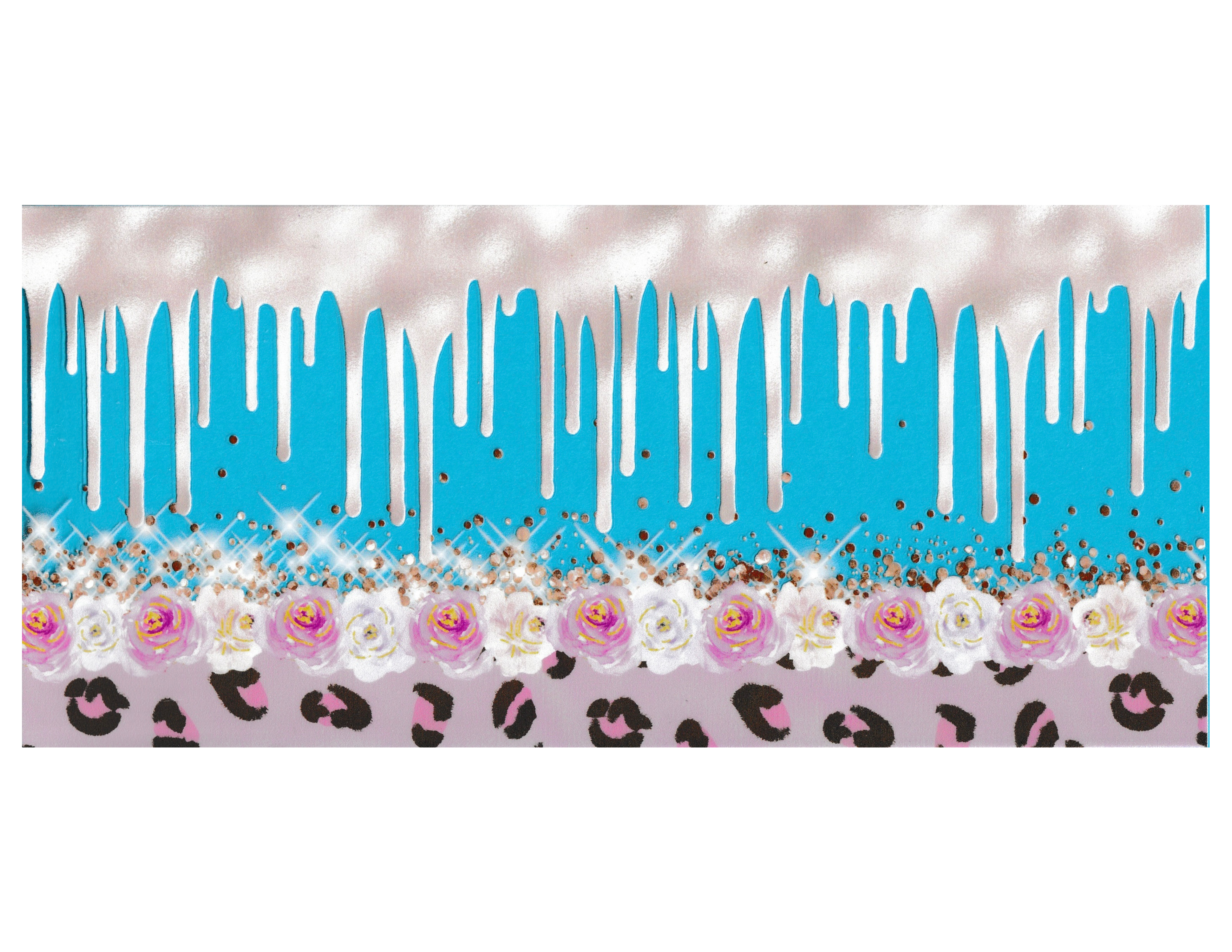 16oz Cup Wrap Animal Print