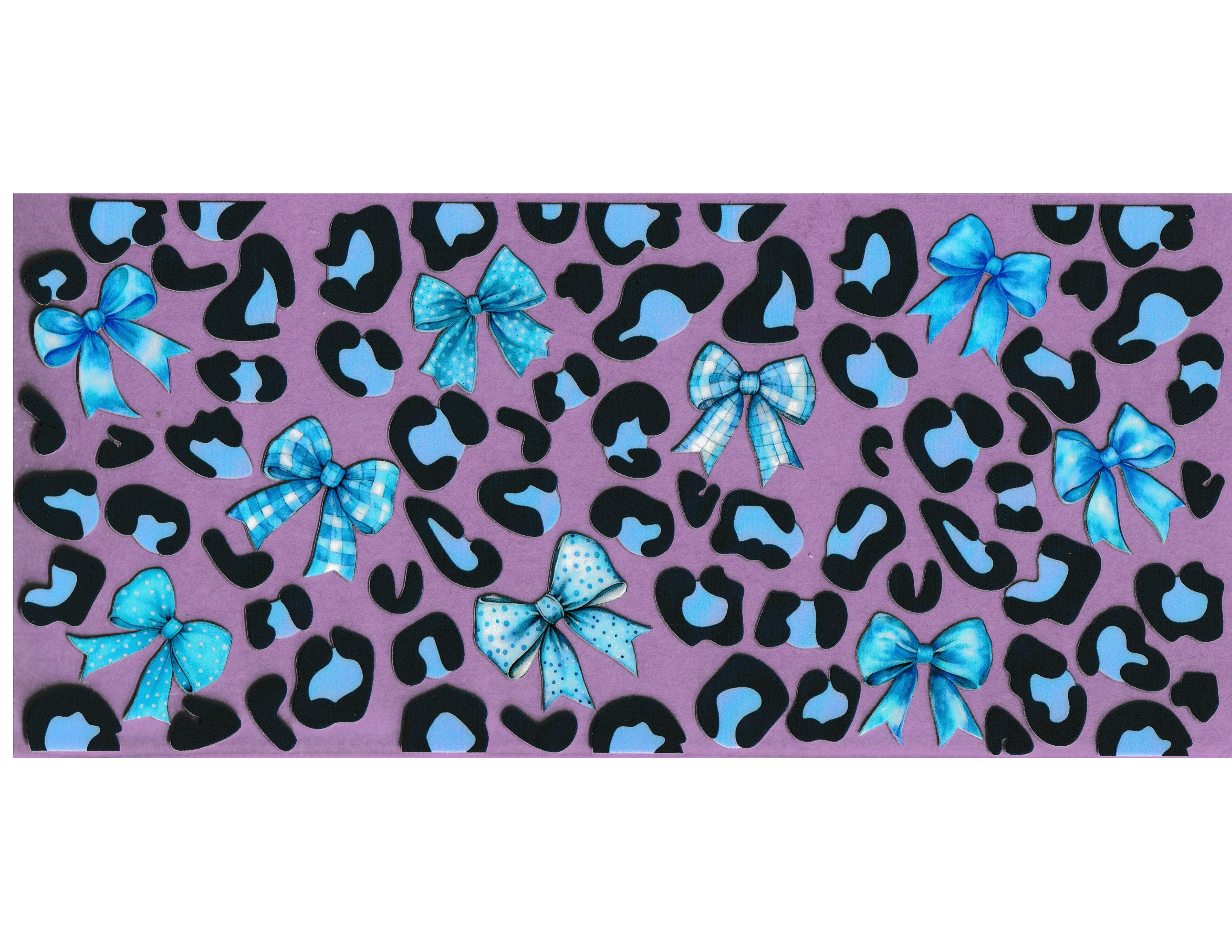 16oz Cup Wrap Animal Print