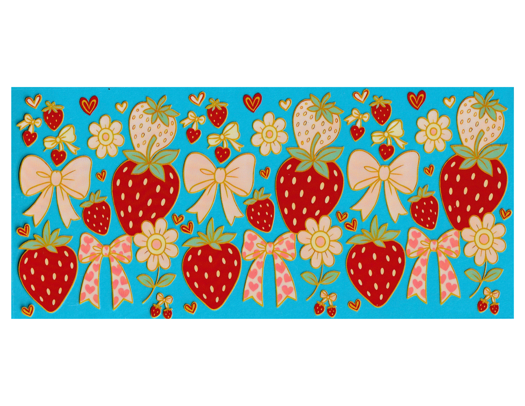 16oz Cup Wrap Strawberries