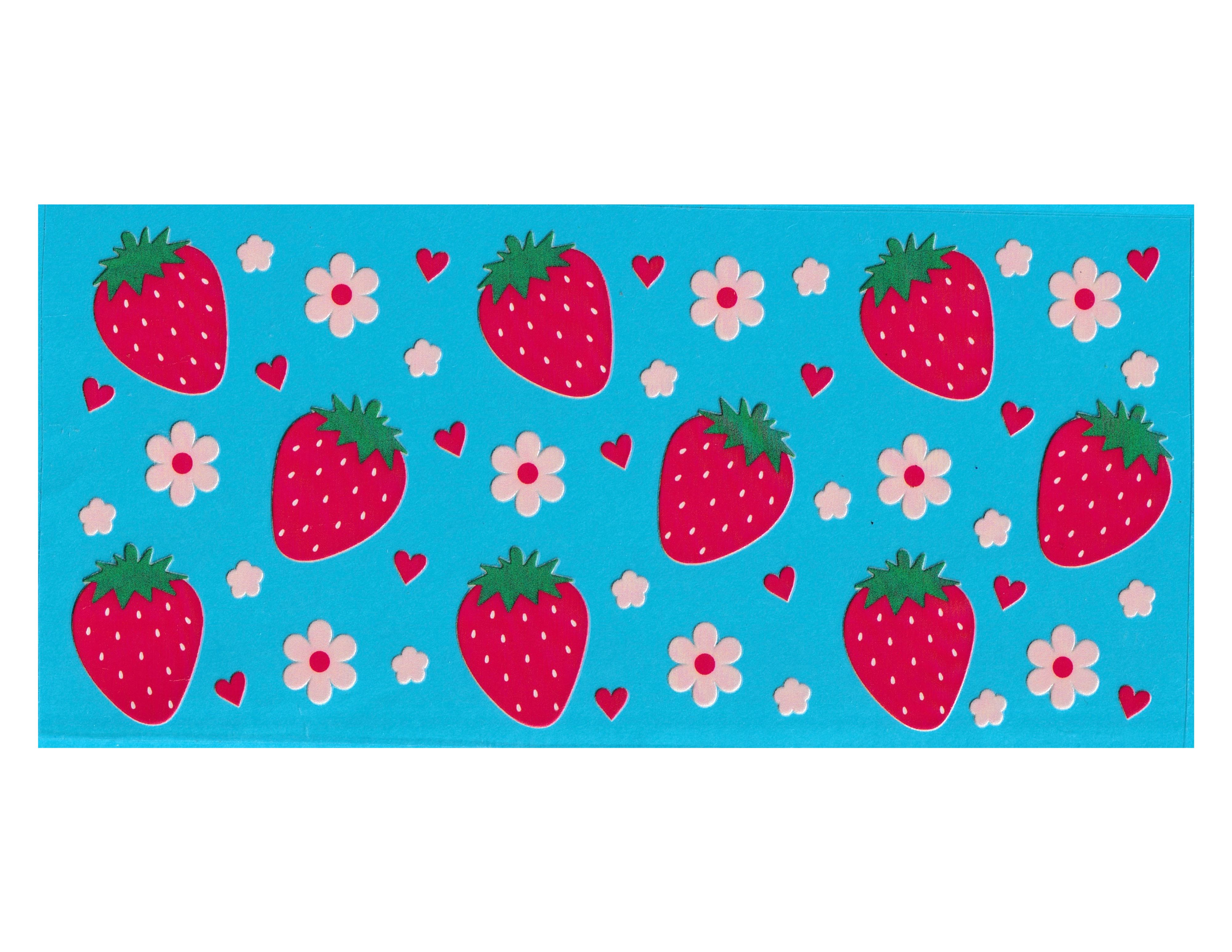 16oz Cup Wrap Strawberries