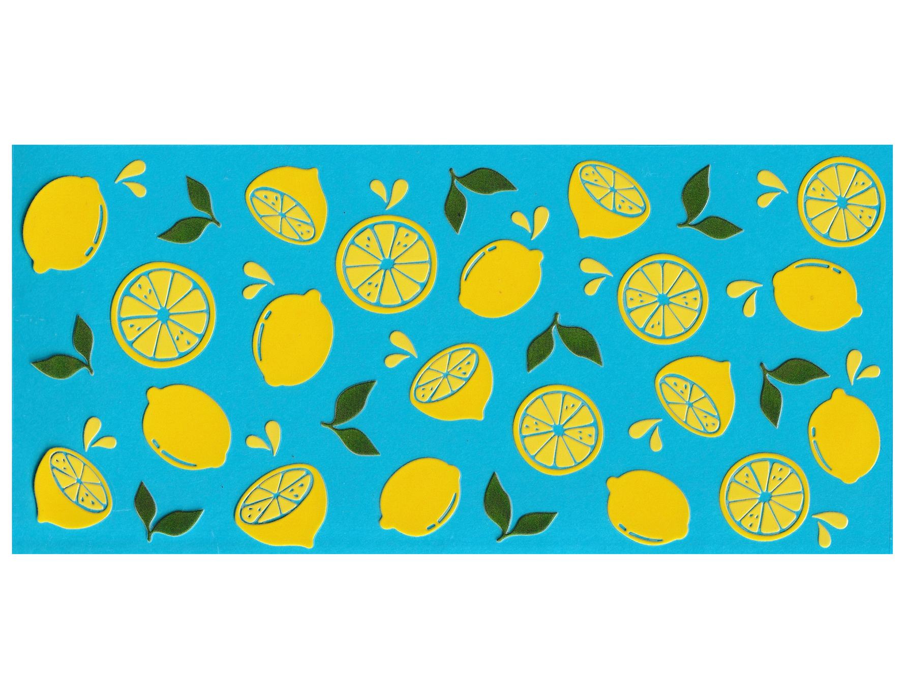 16oz Cup Wrap Lemons