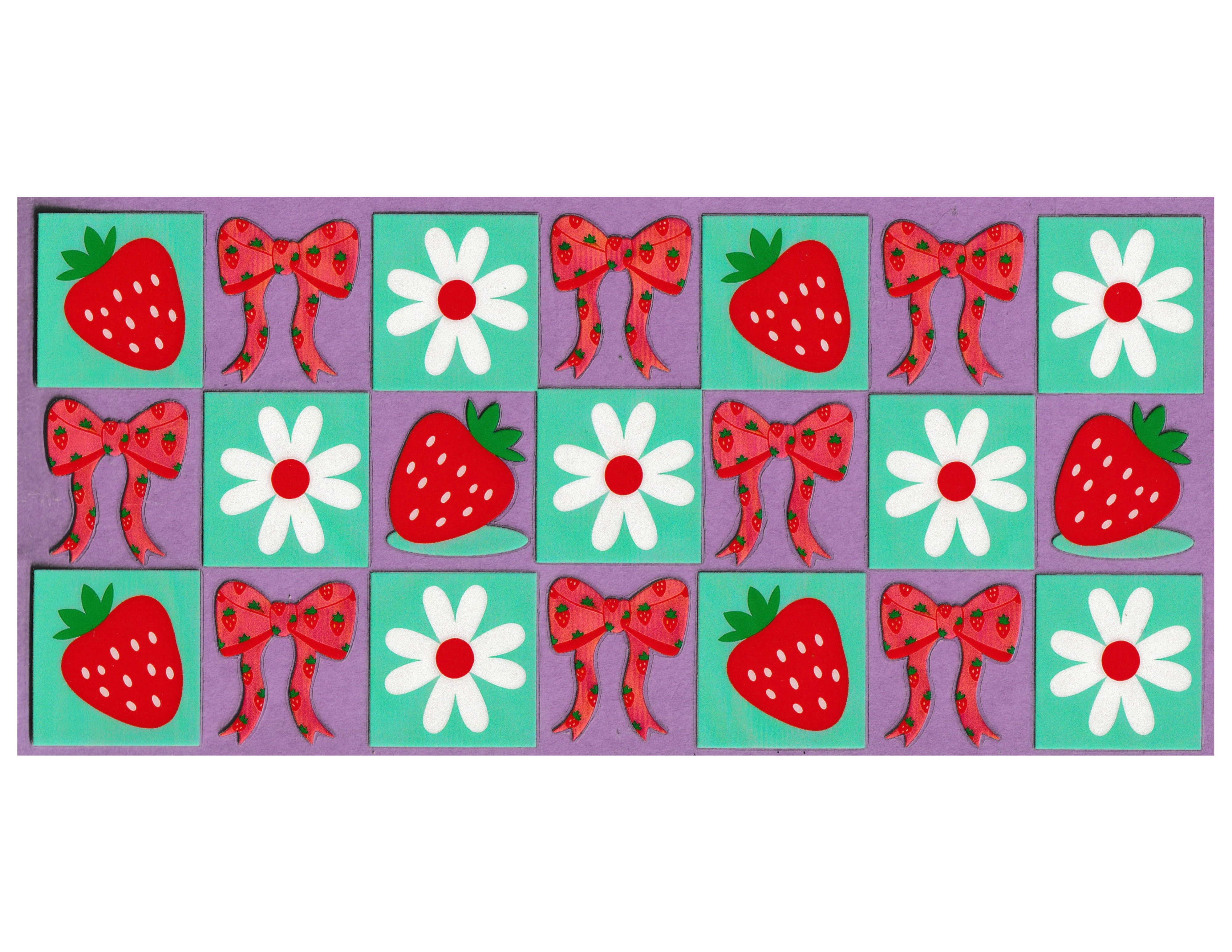 16oz Cup Wrap Strawberries