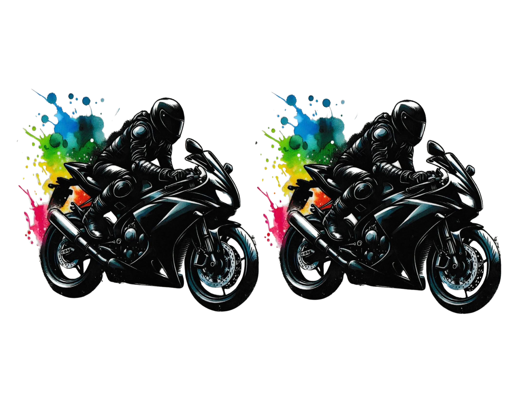 16oz Cup Wrap Motorcycle