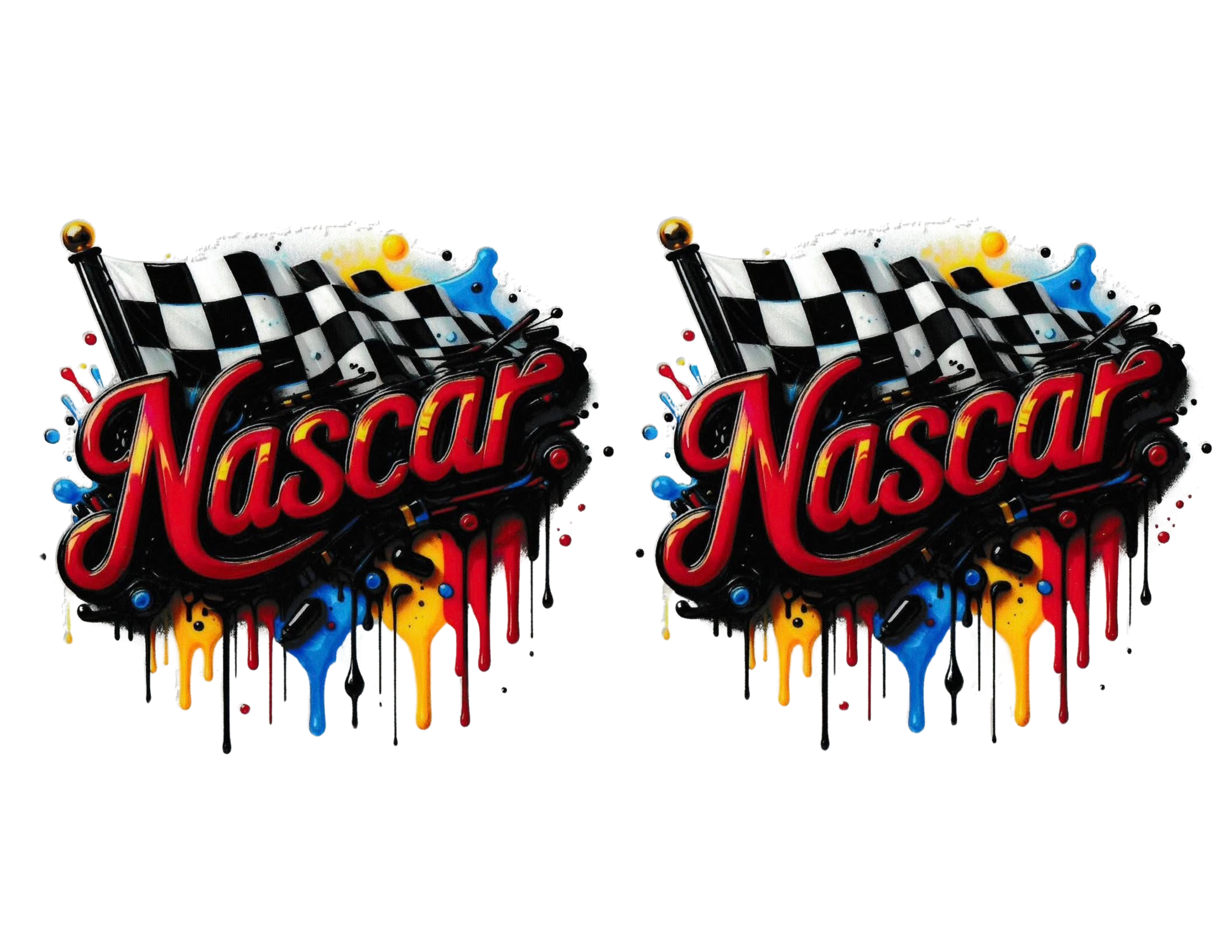 16oz Cup Wrap Car Racing