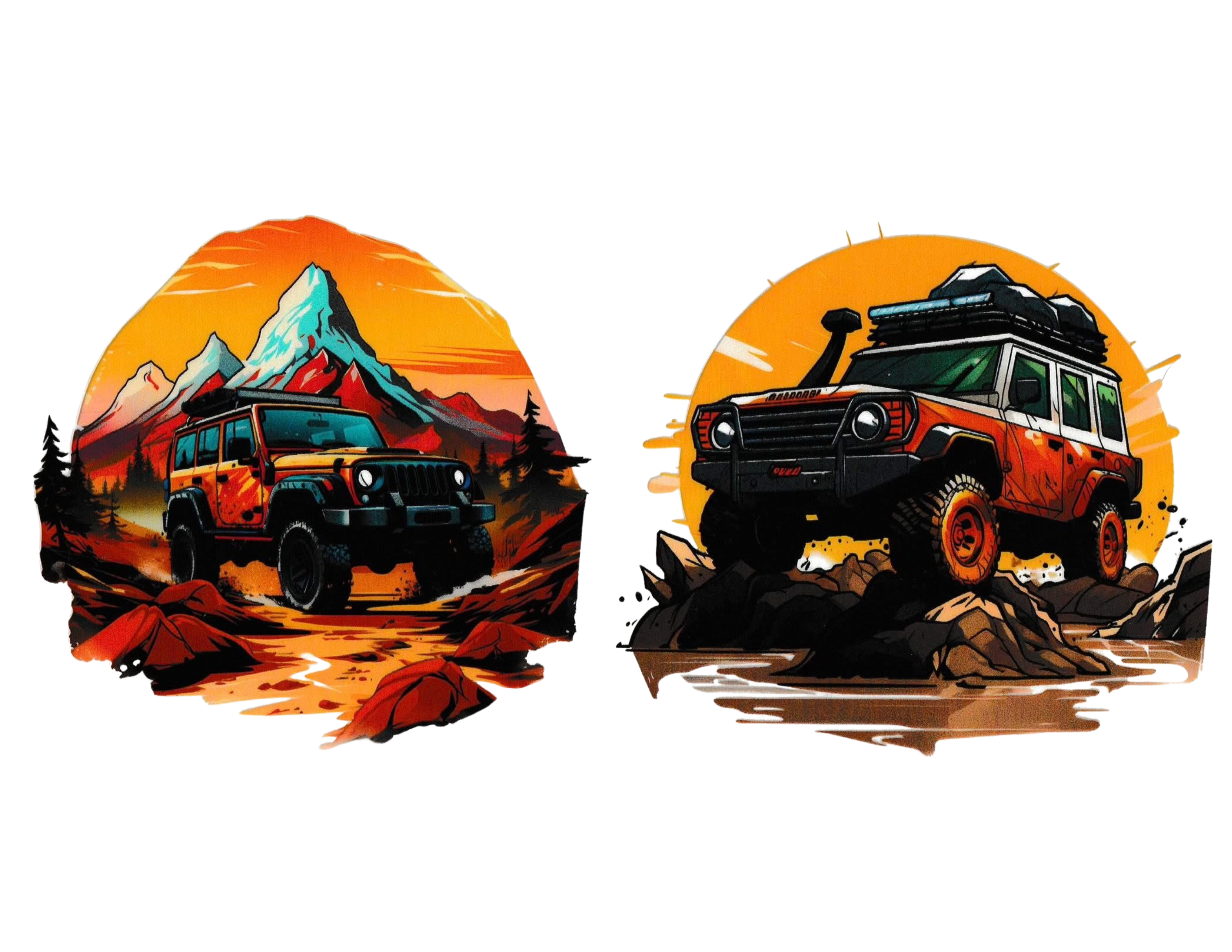 16oz Cup Wrap Jeep