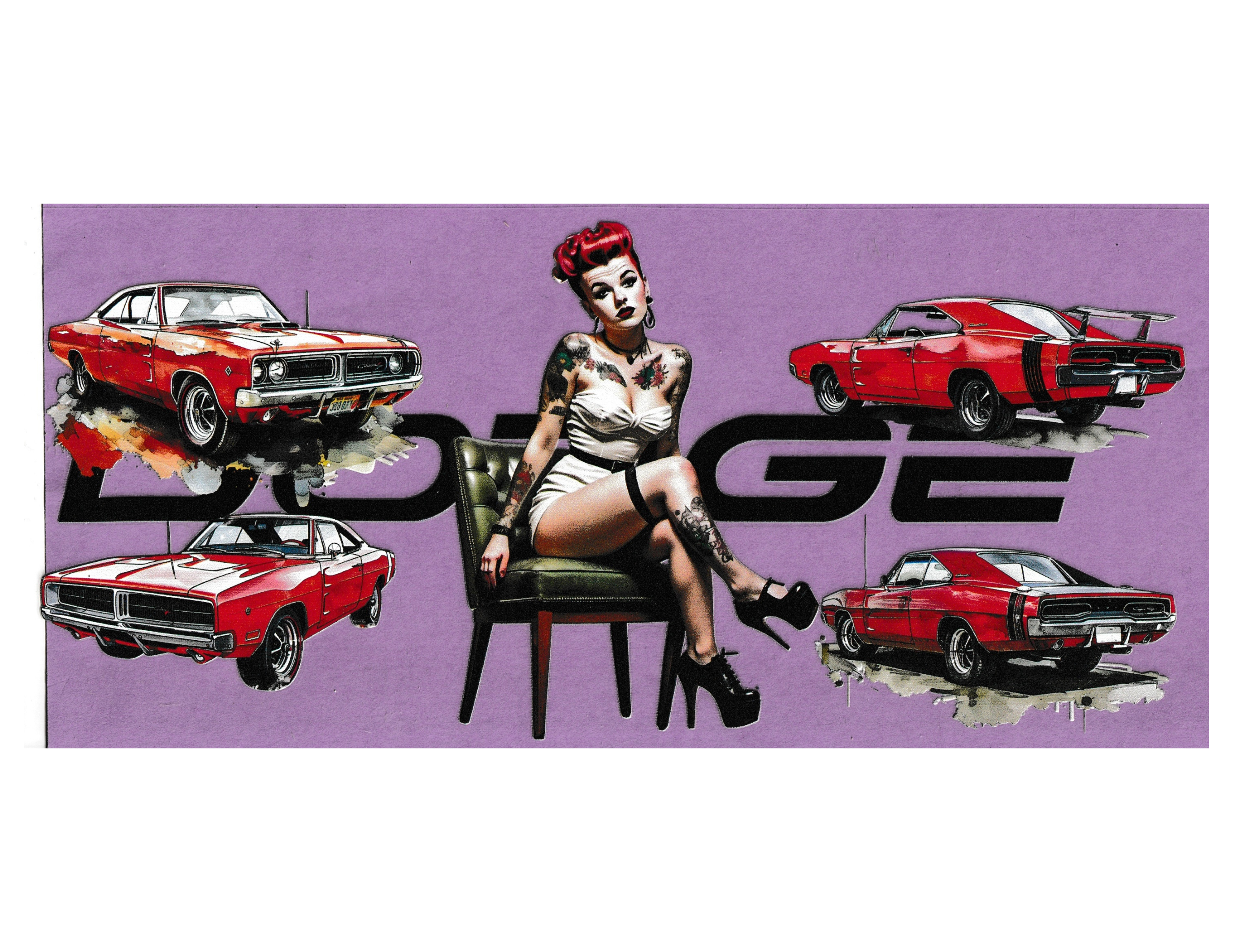 16oz Cup Wrap Cars