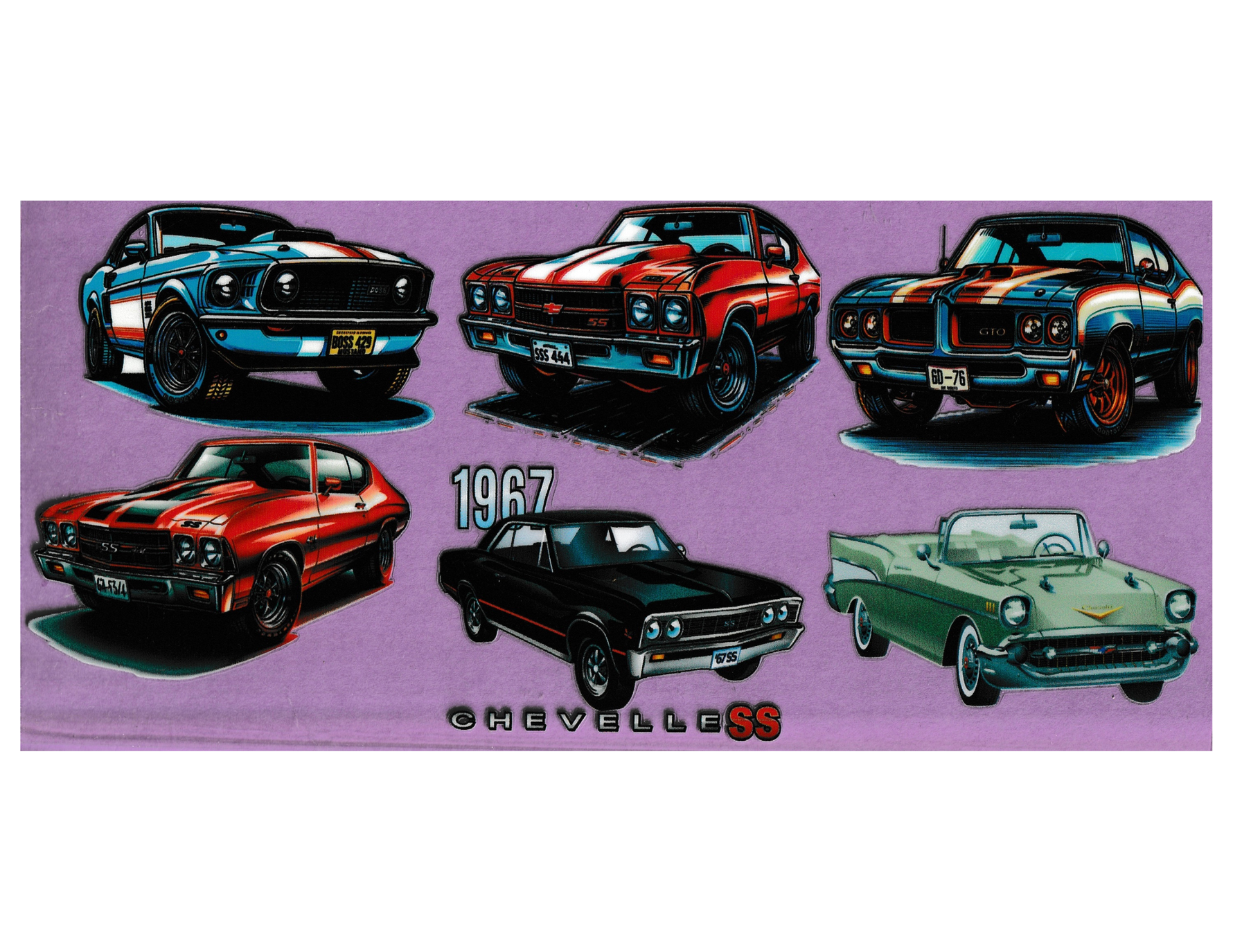 16oz Cup Wrap Cars