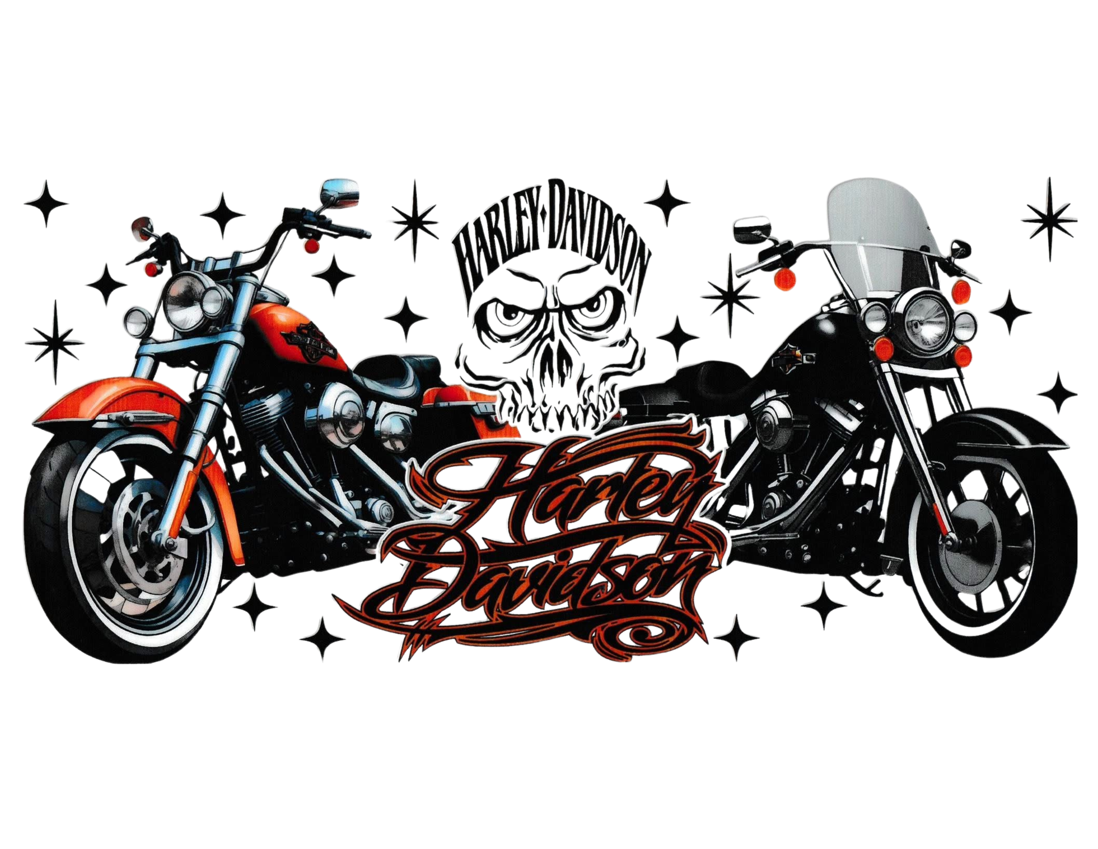 16oz Cup Wrap Motorcycle