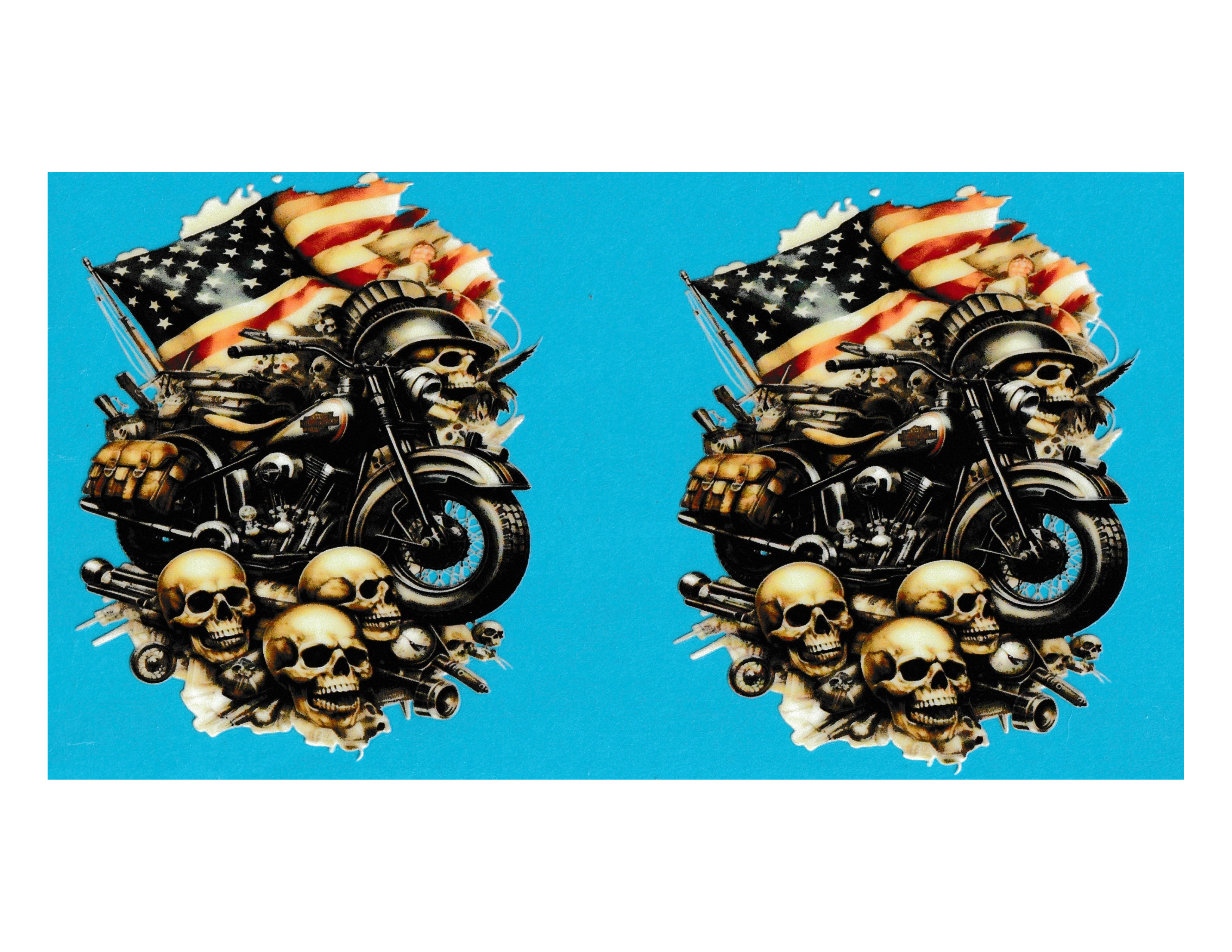 16oz Cup Wrap Motorcycle