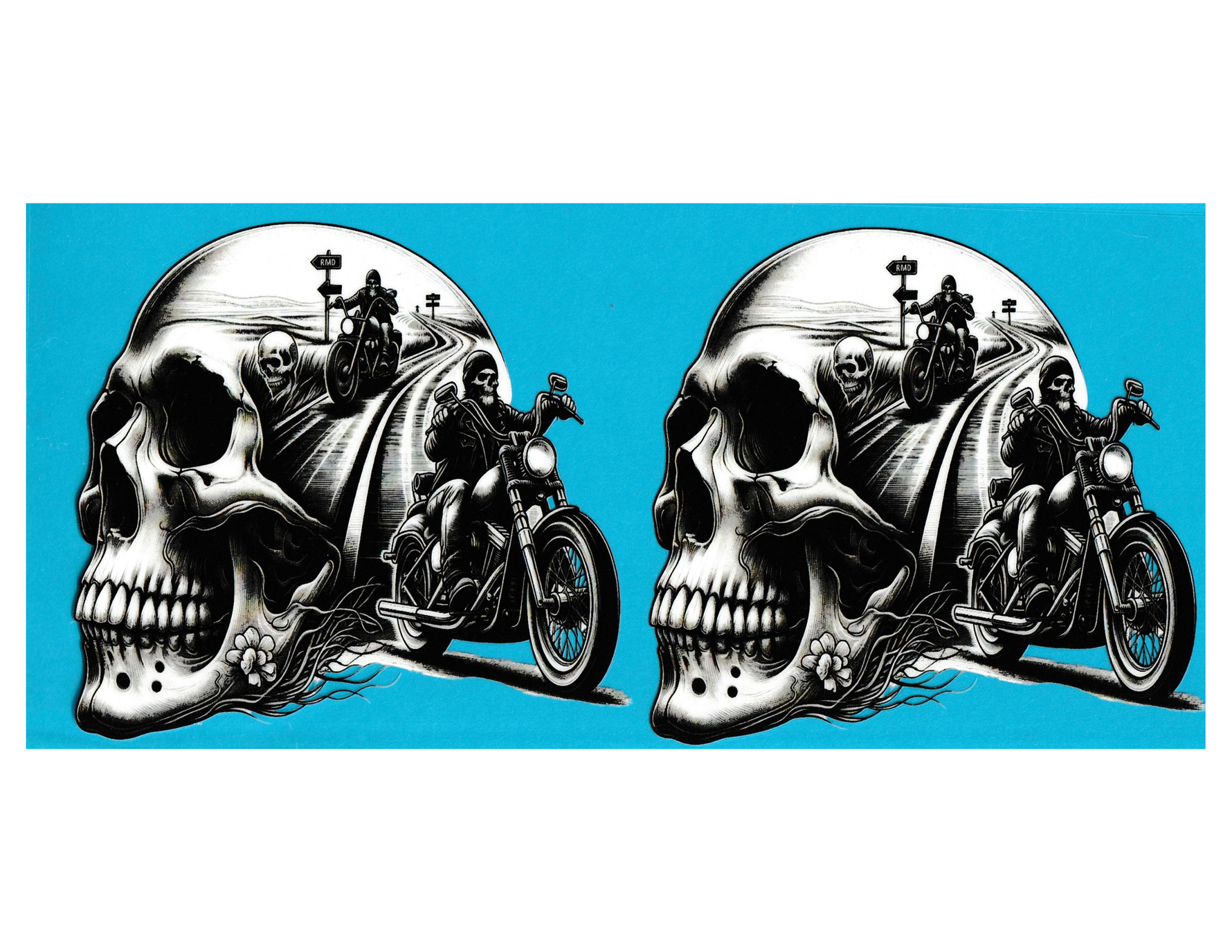 16oz Cup Wrap Motorcycle