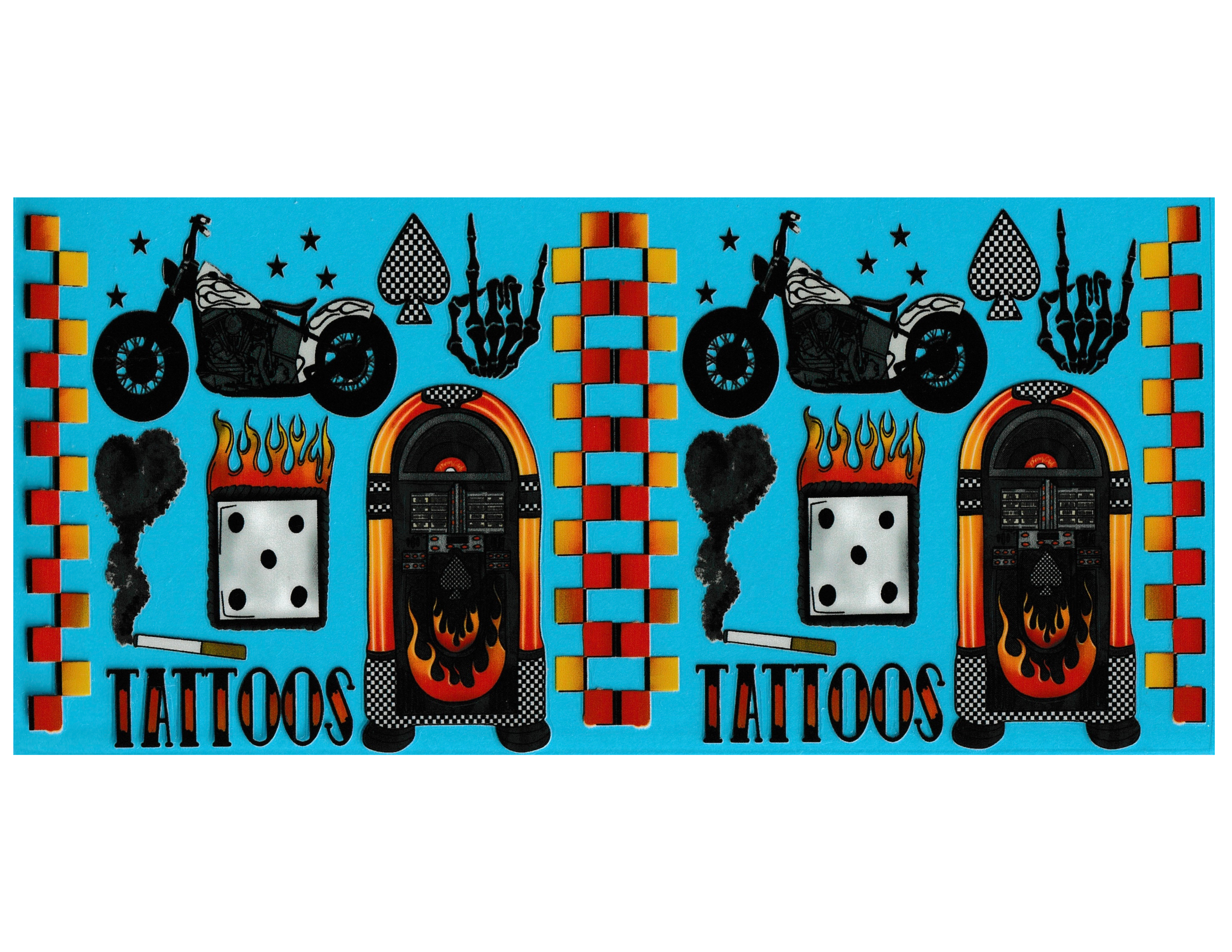 16oz Cup Wrap Motorcycle