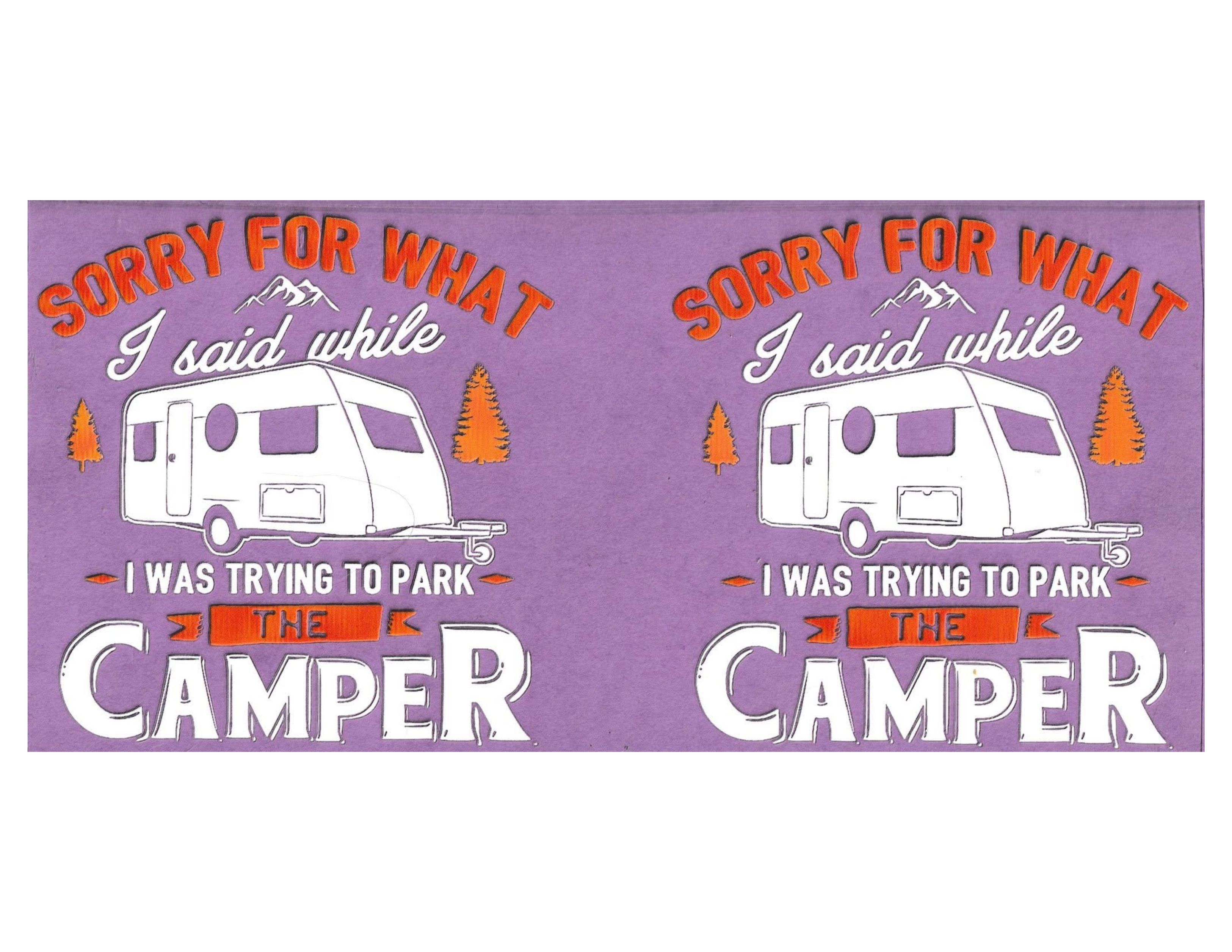 16oz Cup Wrap Camping