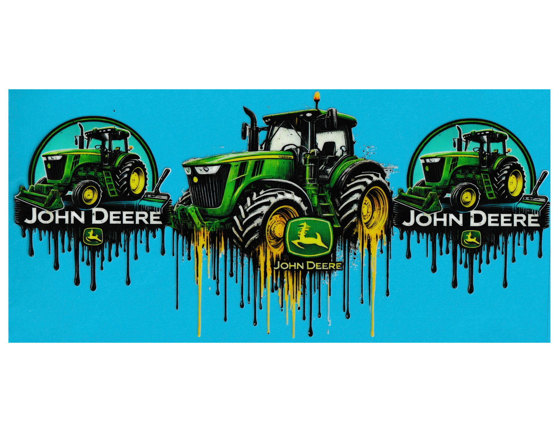 16oz Cup Wrap Tractor
