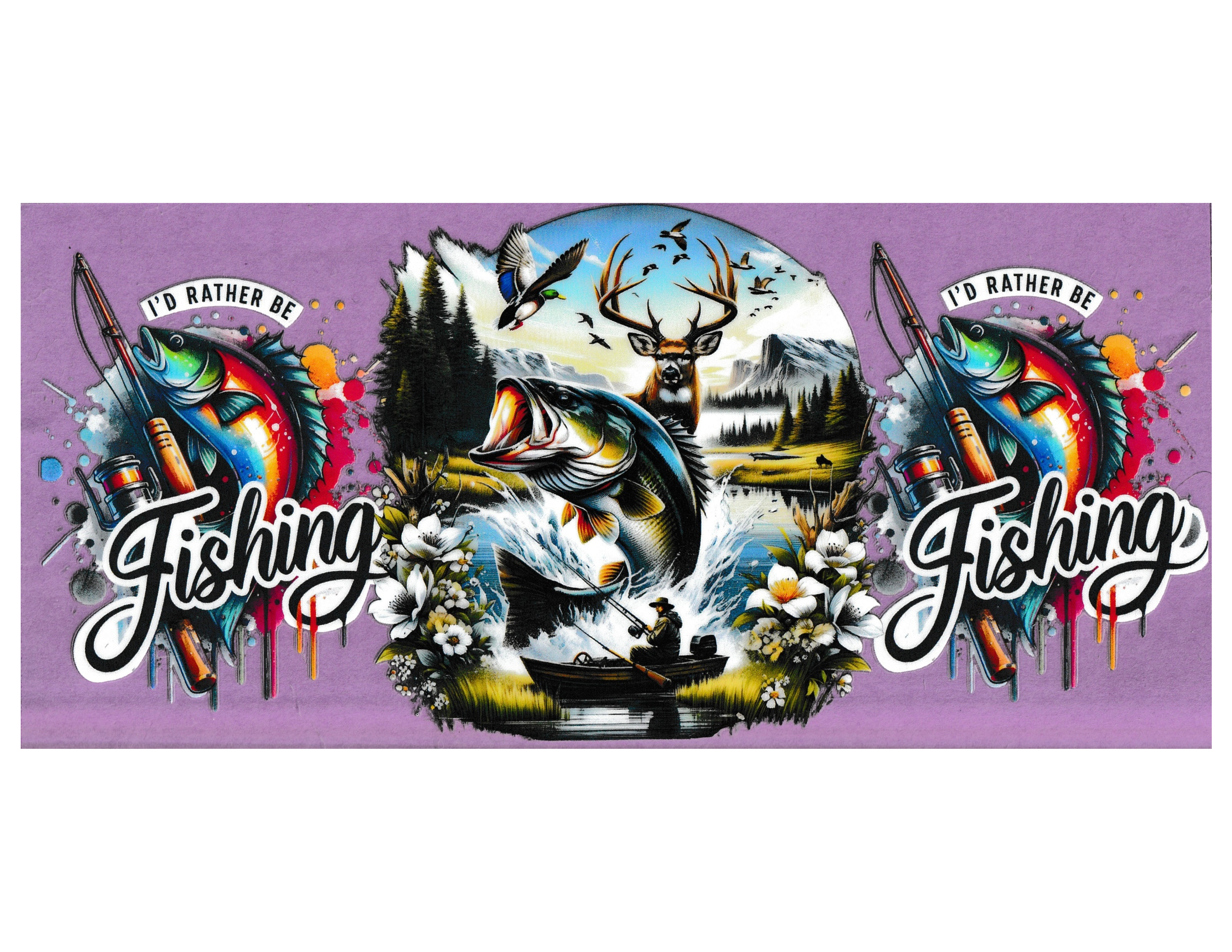 16oz Cup Wrap Fishing