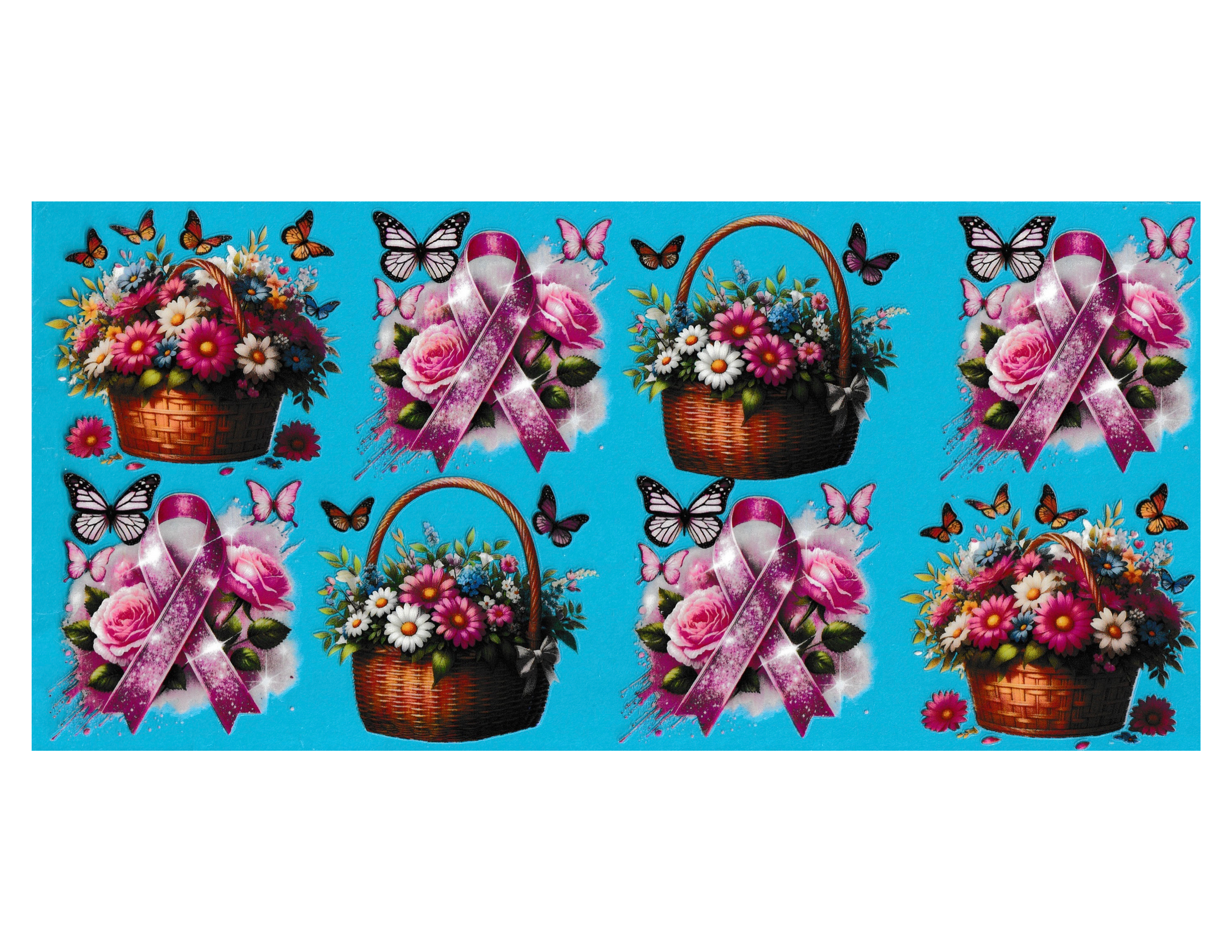 16oz Cup Wrap Breast Cancer Awareness