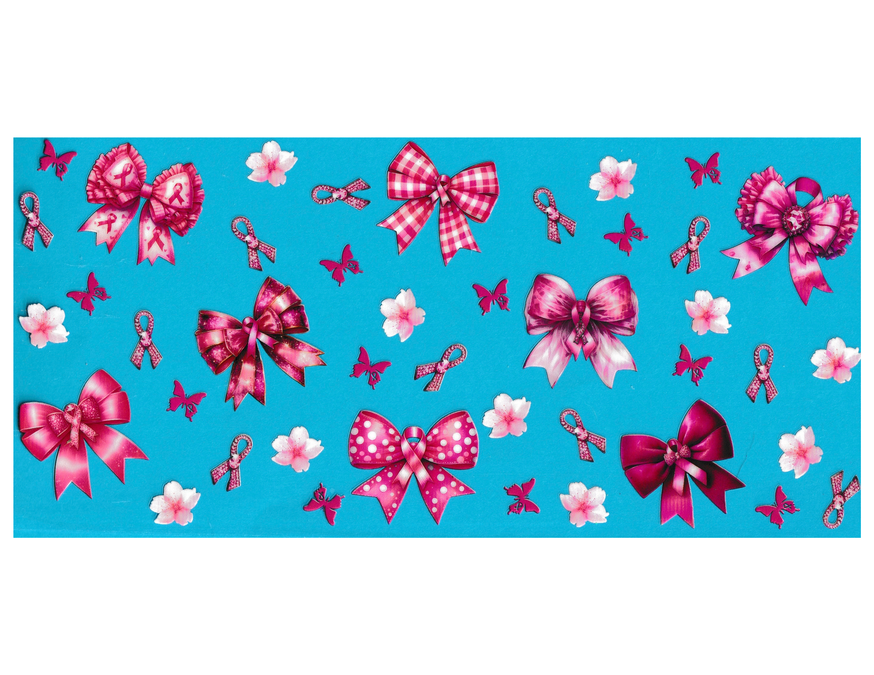 16oz Cup Wrap Breast Cancer Awareness