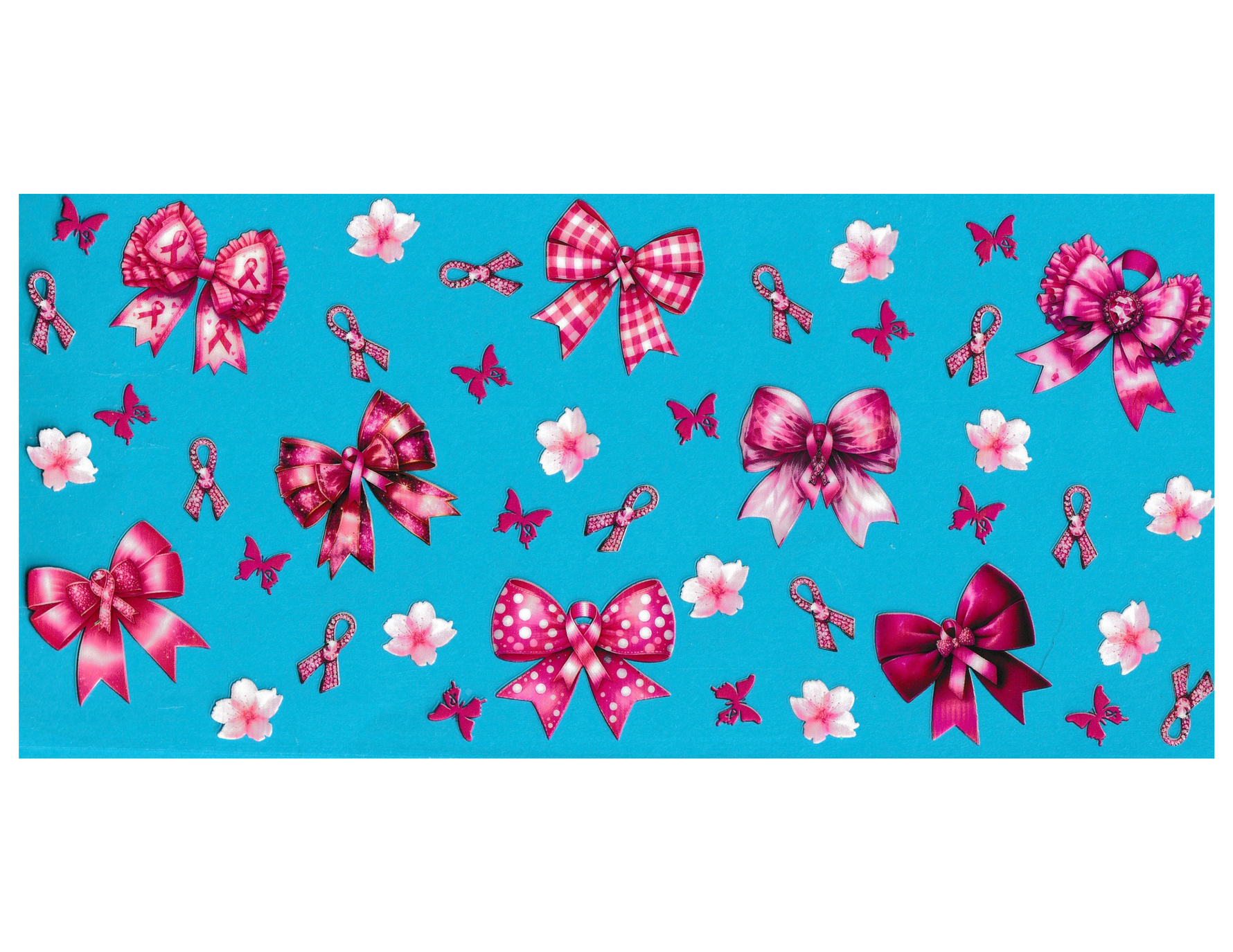 16oz Cup Wrap Breast Cancer Awareness
