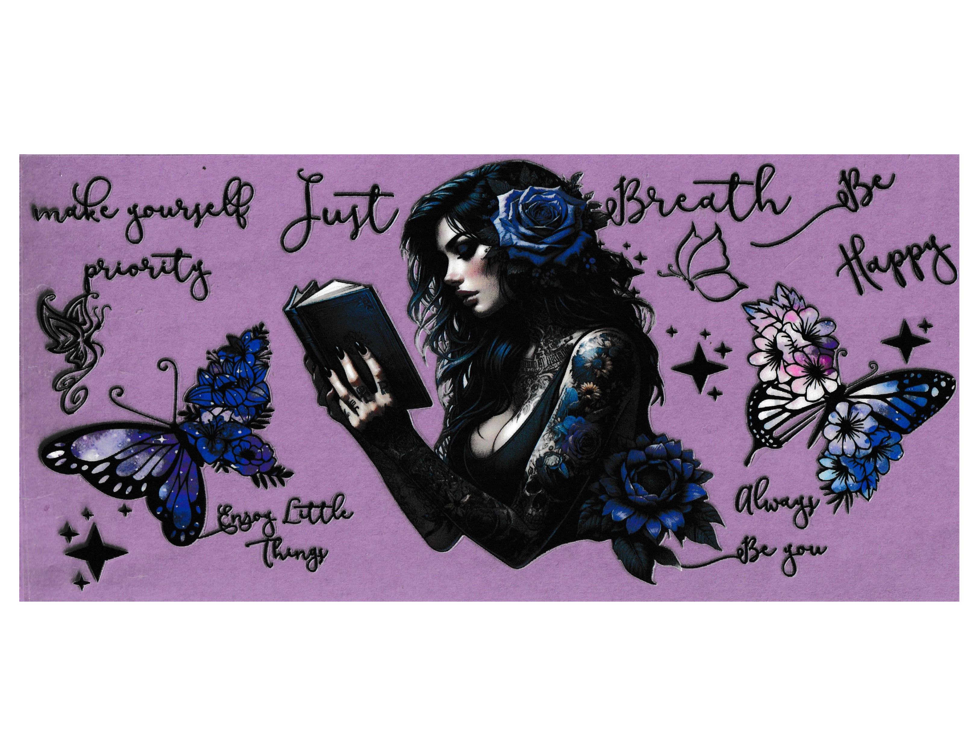 16oz Cup Wrap Inspirational Tattooed Women