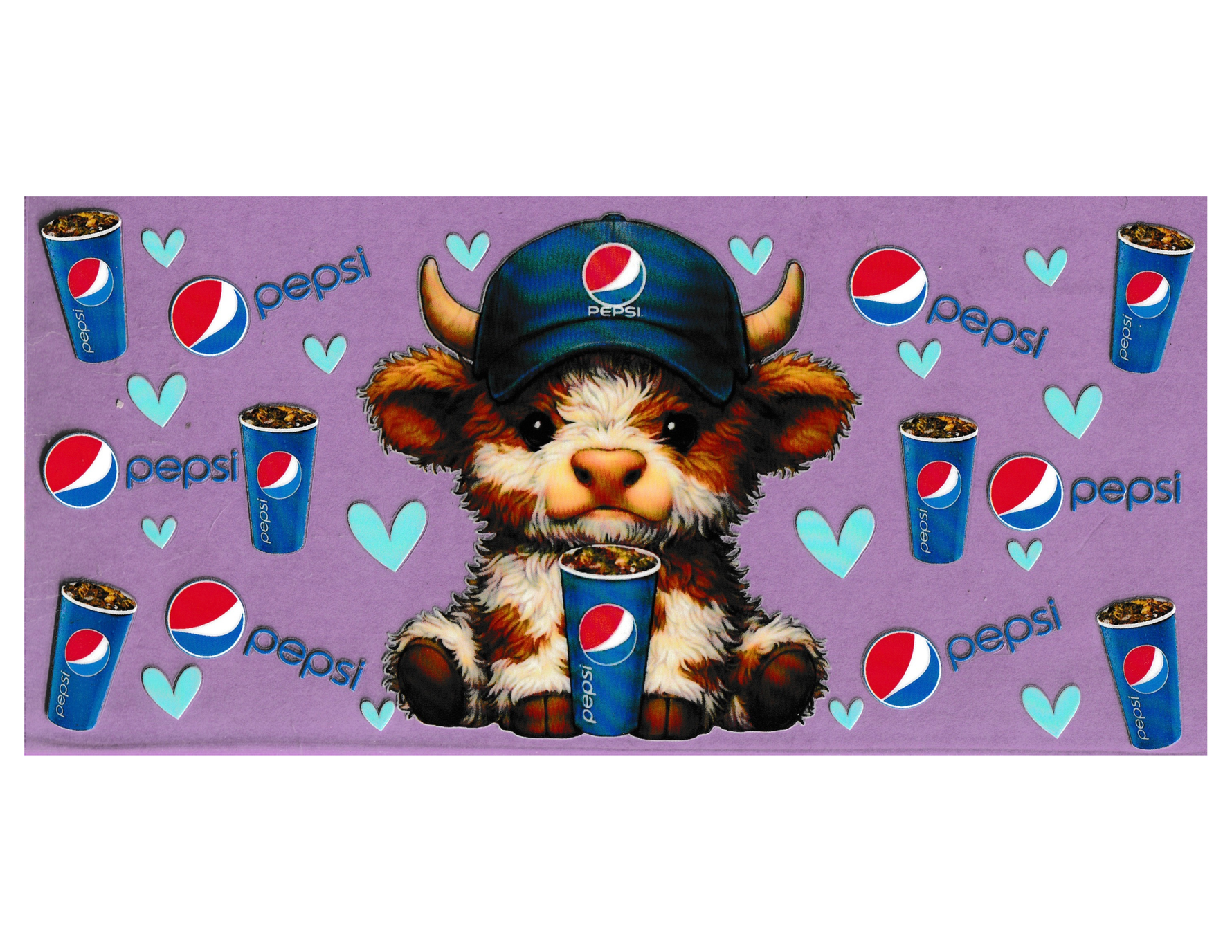 16oz Cup Wrap Pepsi