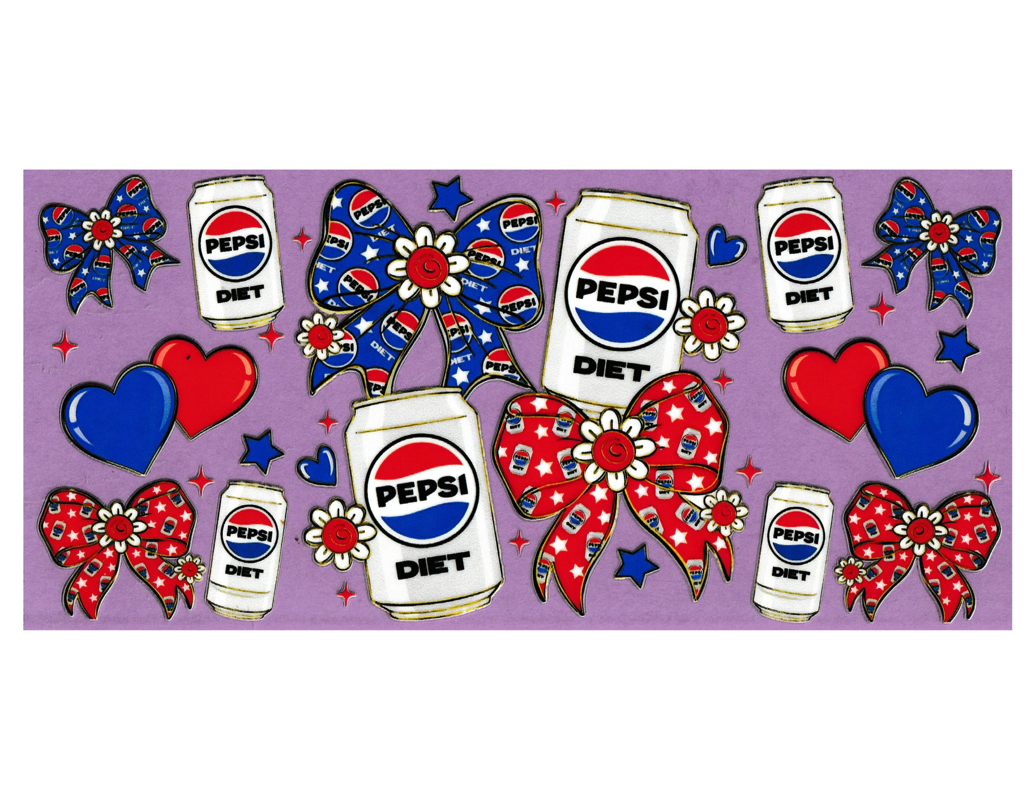 16oz Cup Wrap Diet Pepsi