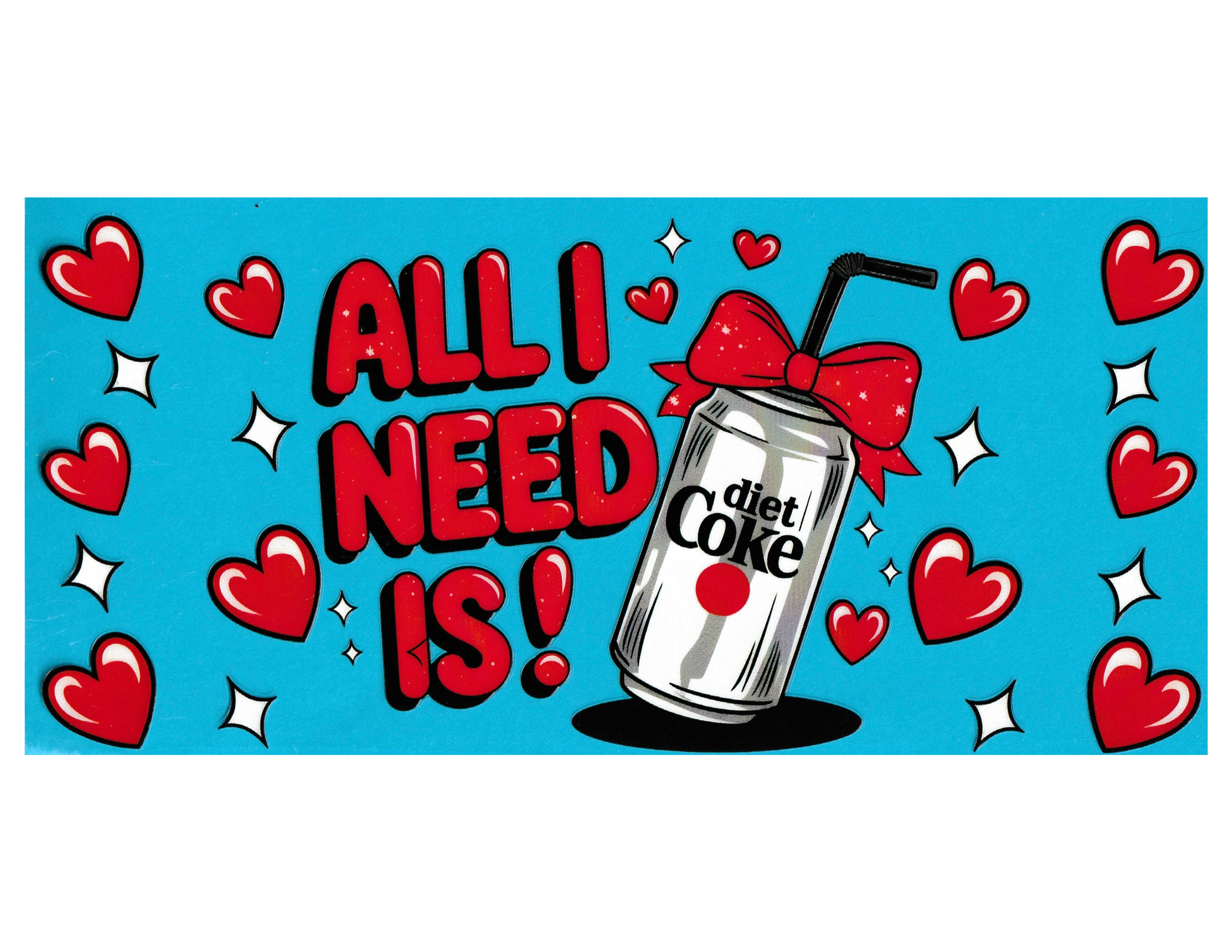 16oz Cup Wrap Diet Coke