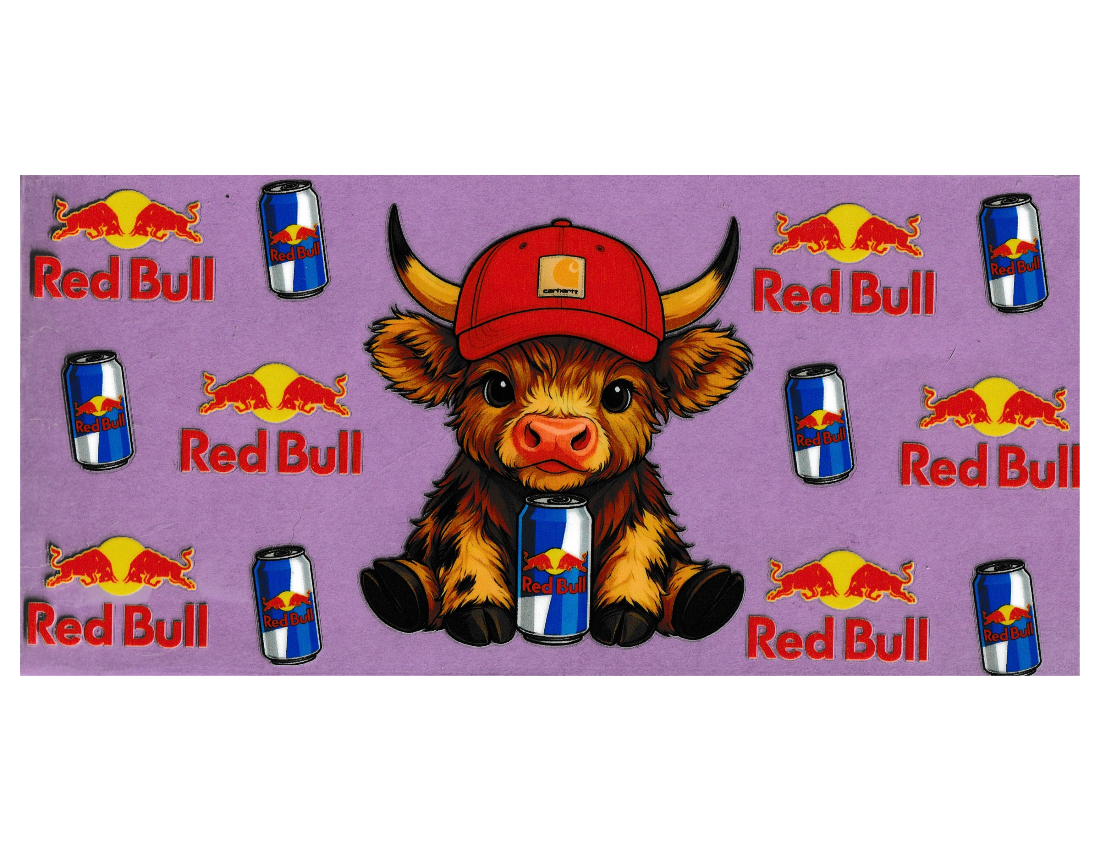16oz Cup Wrap Red Bull