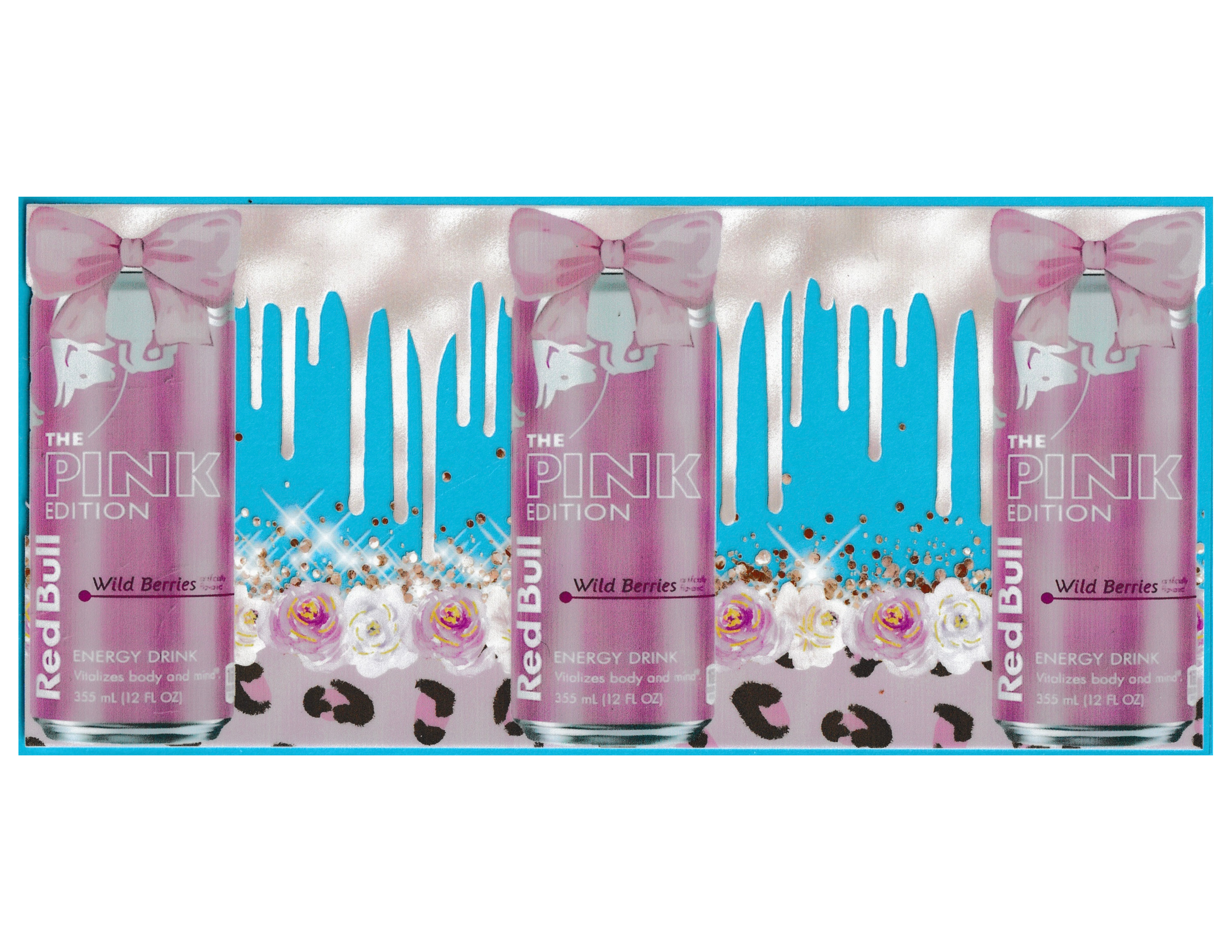 16oz Cup Wrap Red Bull