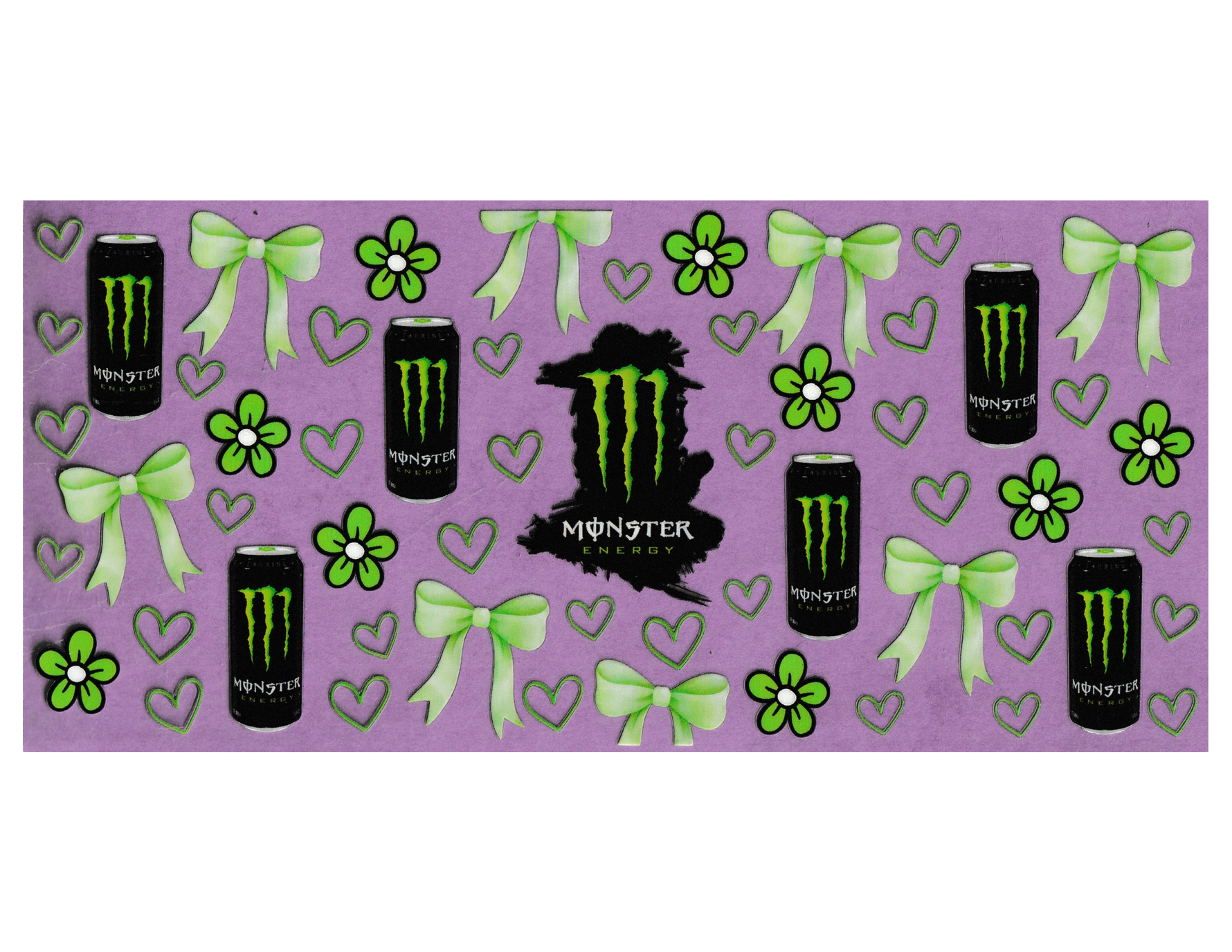 16oz Cup Wrap Monster