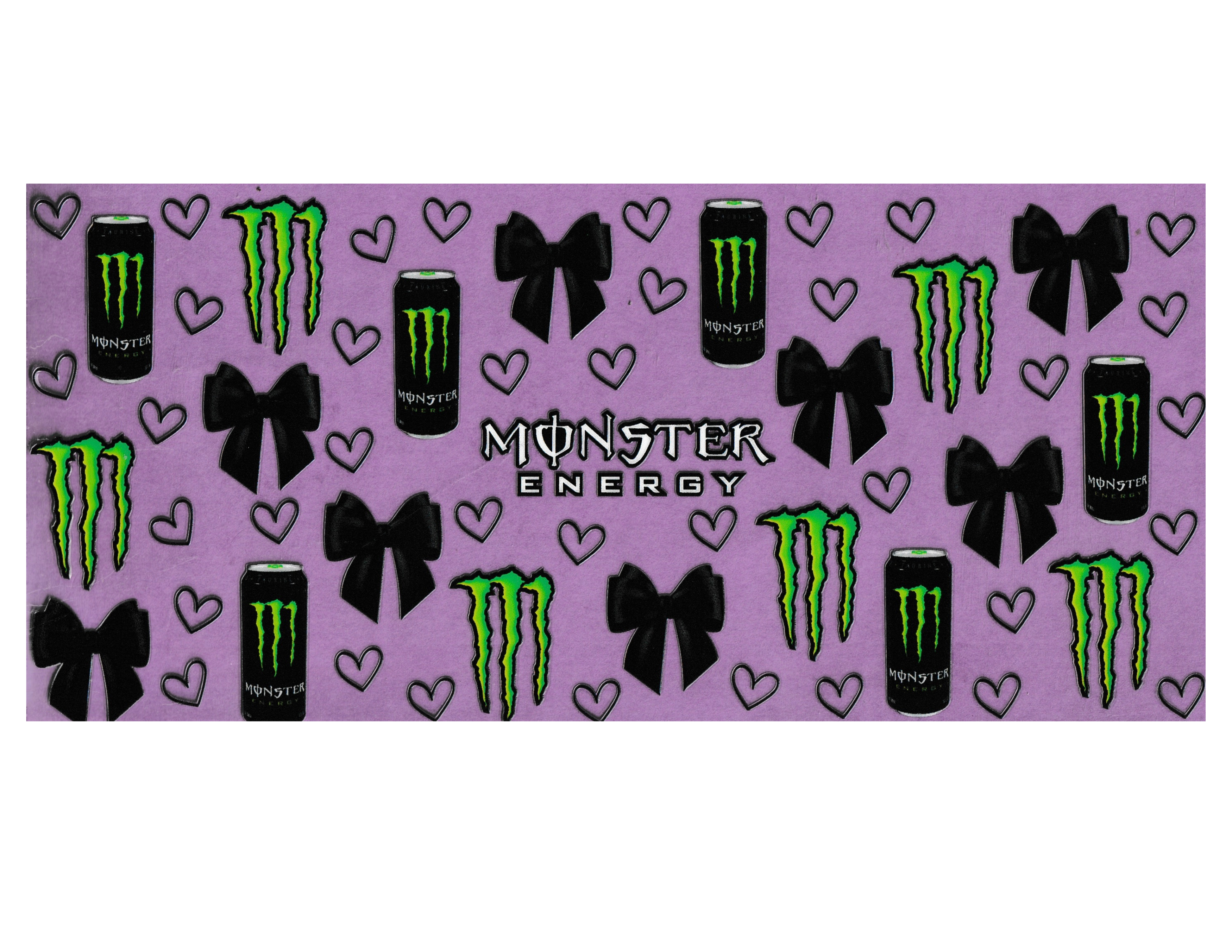 16oz Cup Wrap Monster
