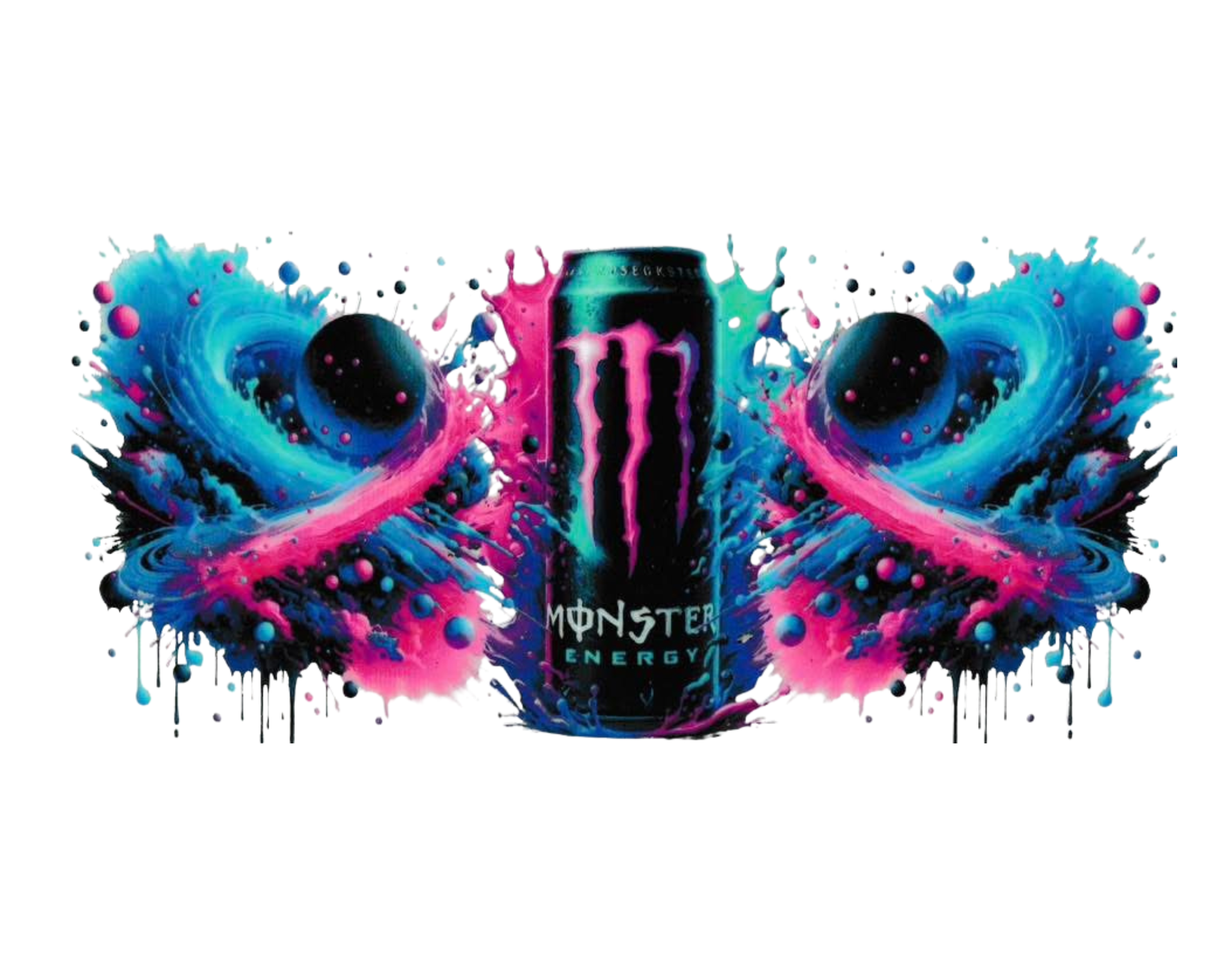 16oz Cup Wrap Monster