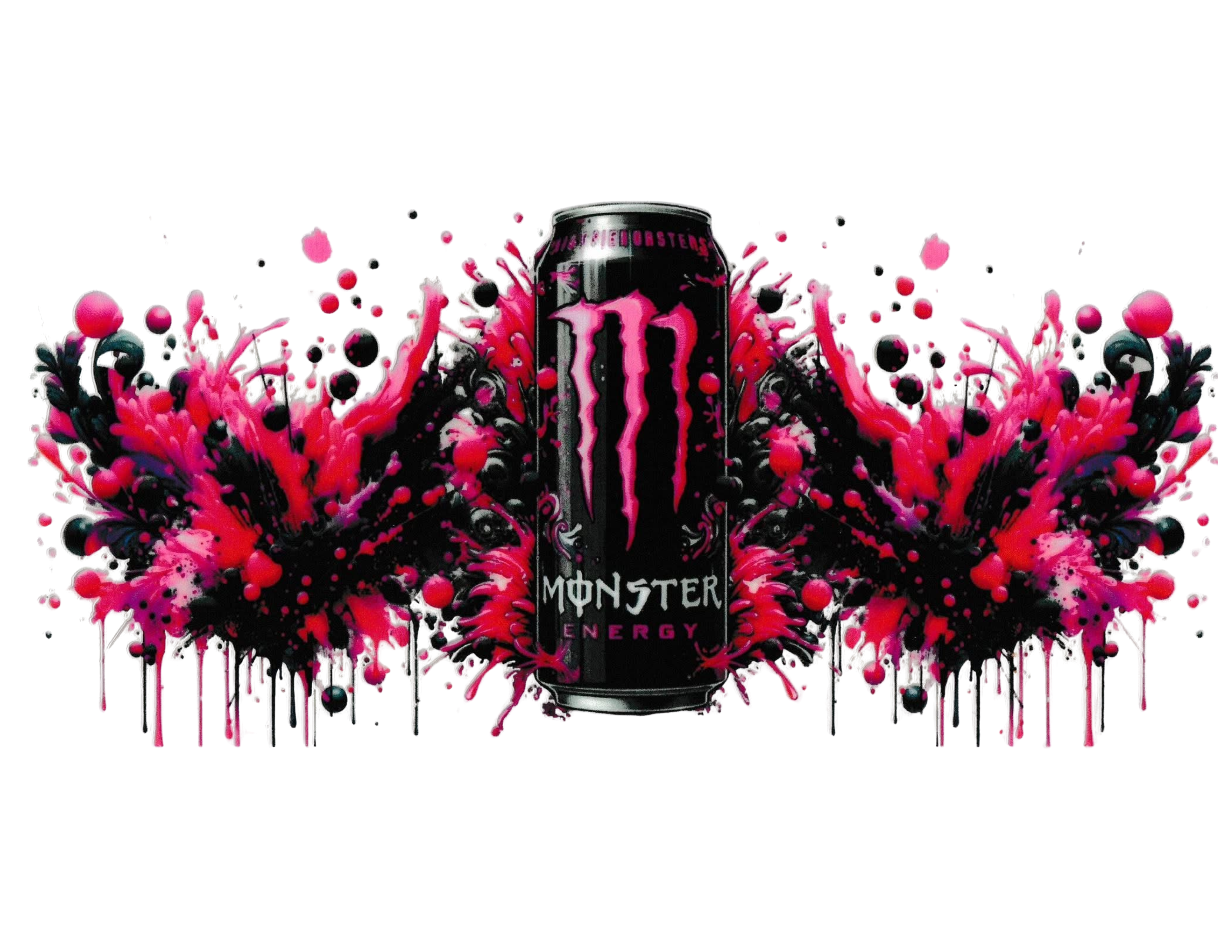 16oz Cup Wrap Monster