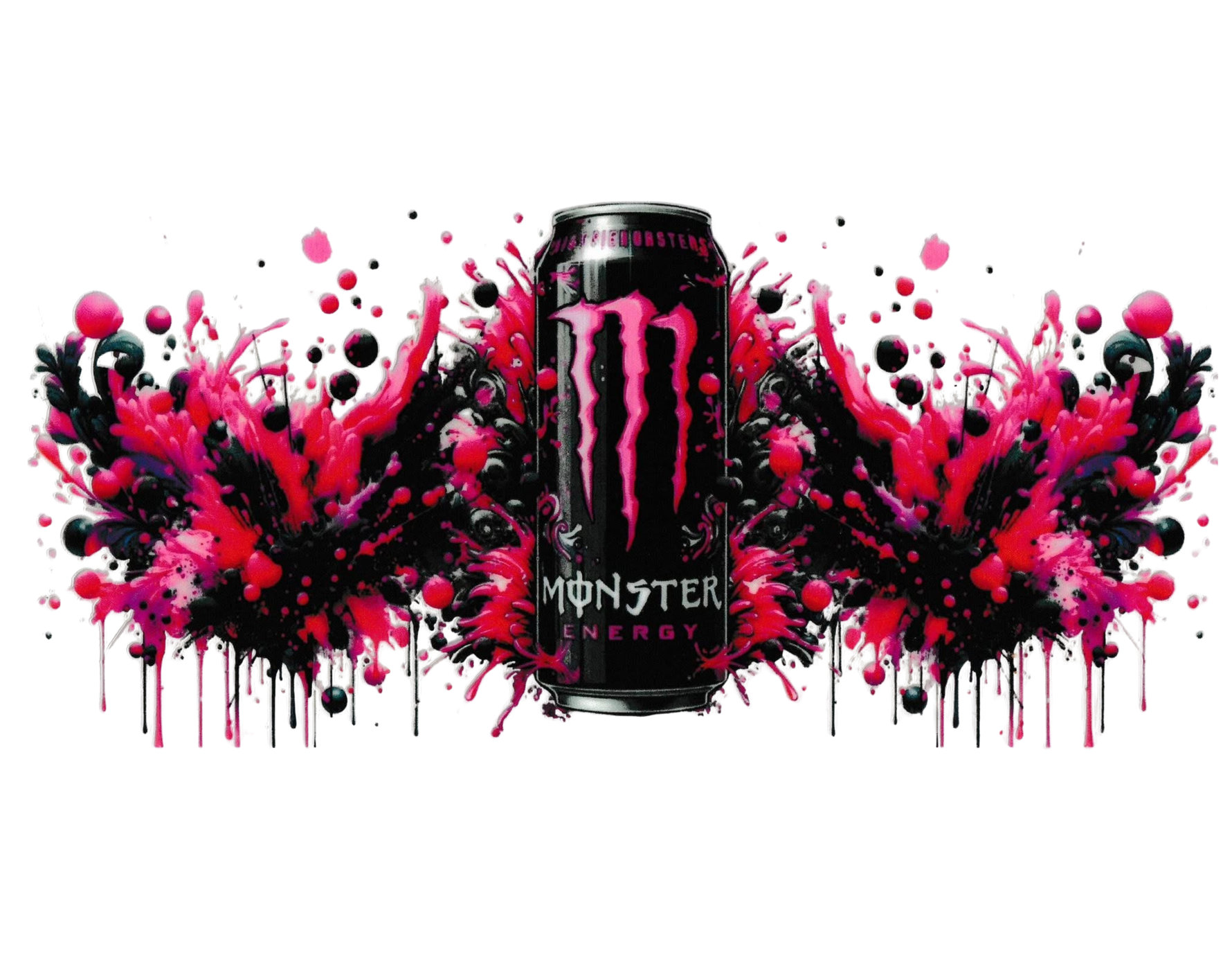 16oz Cup Wrap Monster