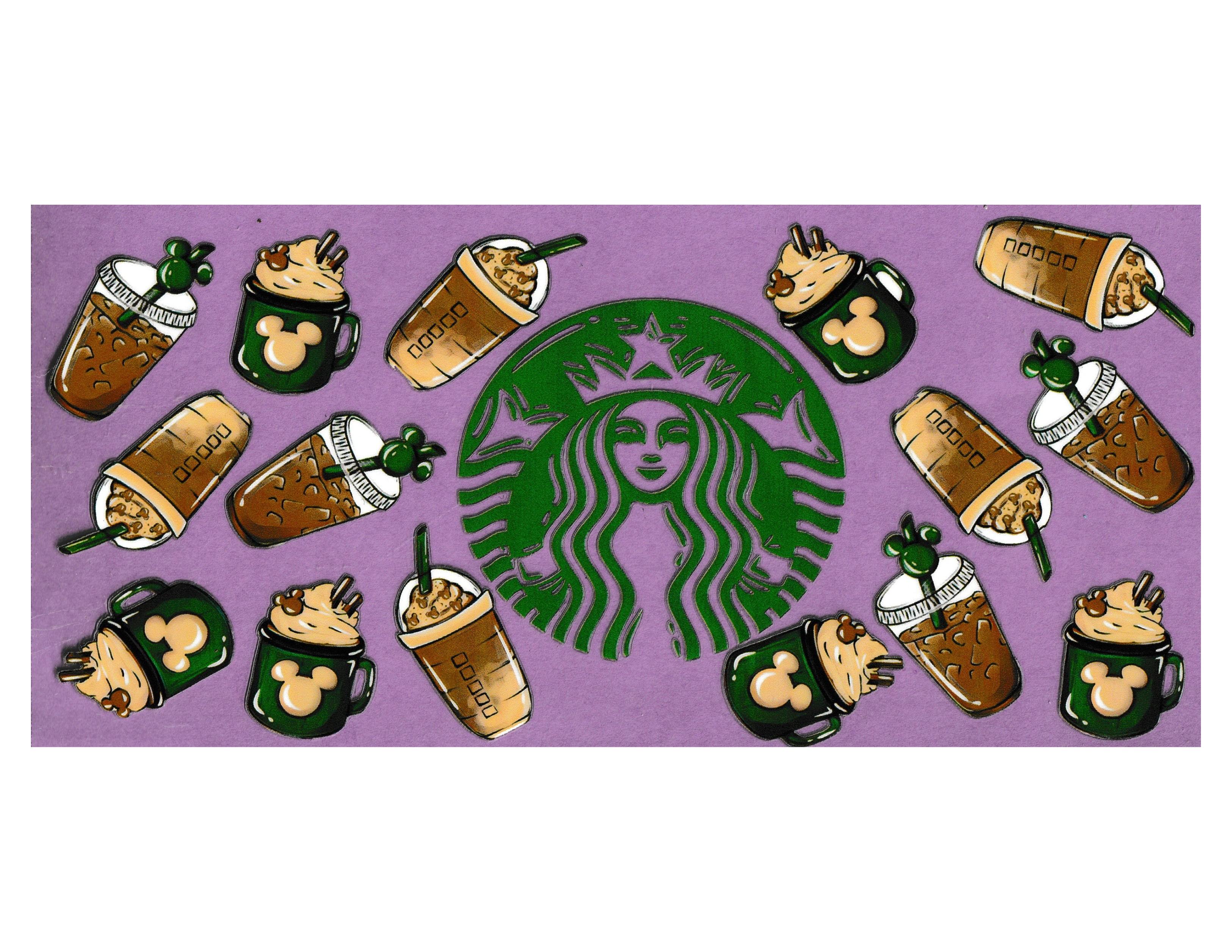 16oz Cup Wrap Starbies