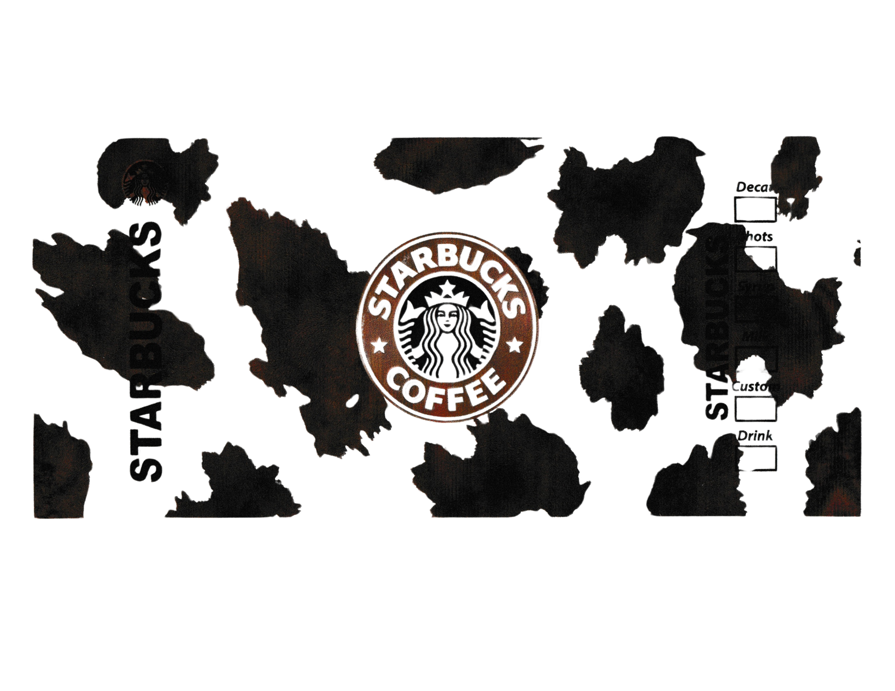 16oz Cup Wrap Starbies