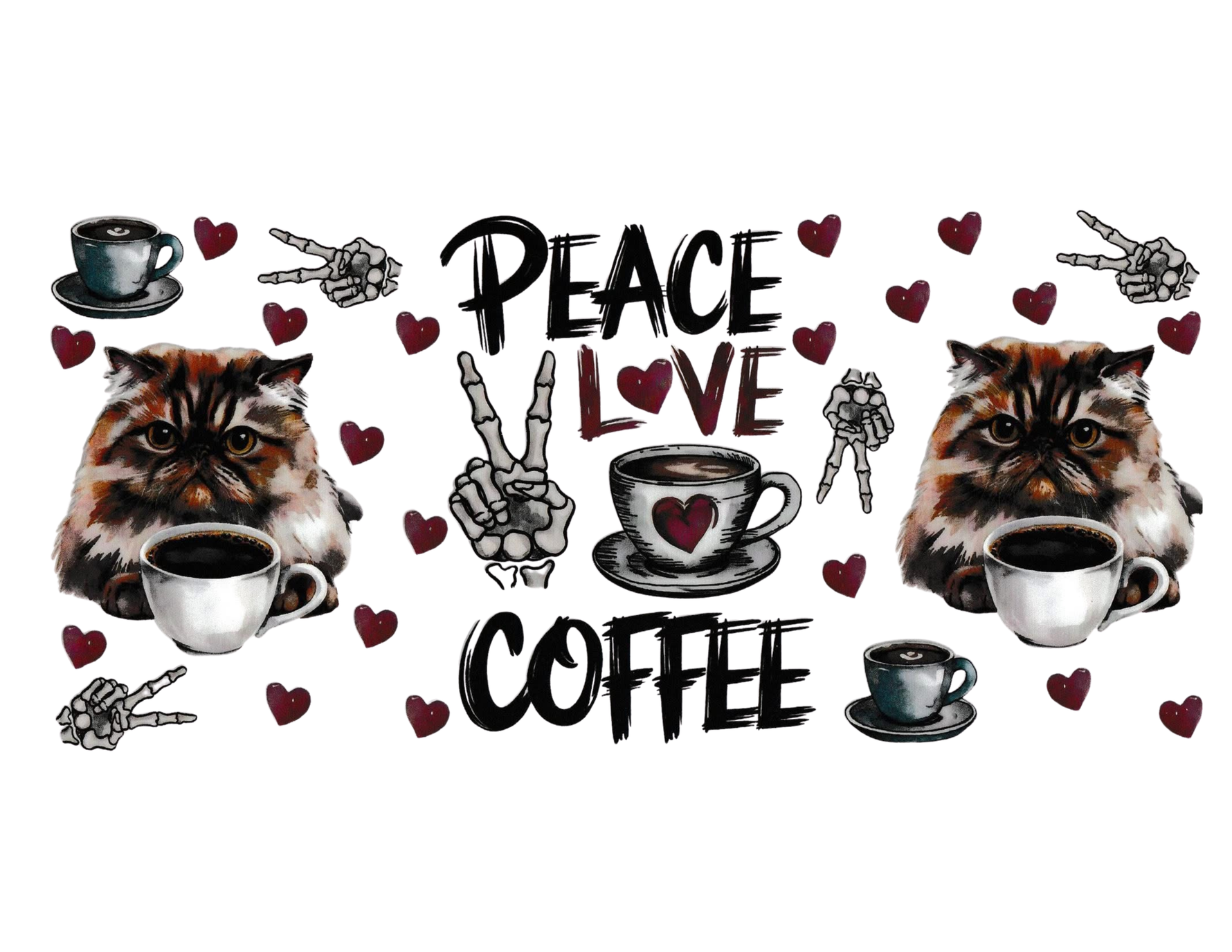 16oz Cup Wrap Coffee