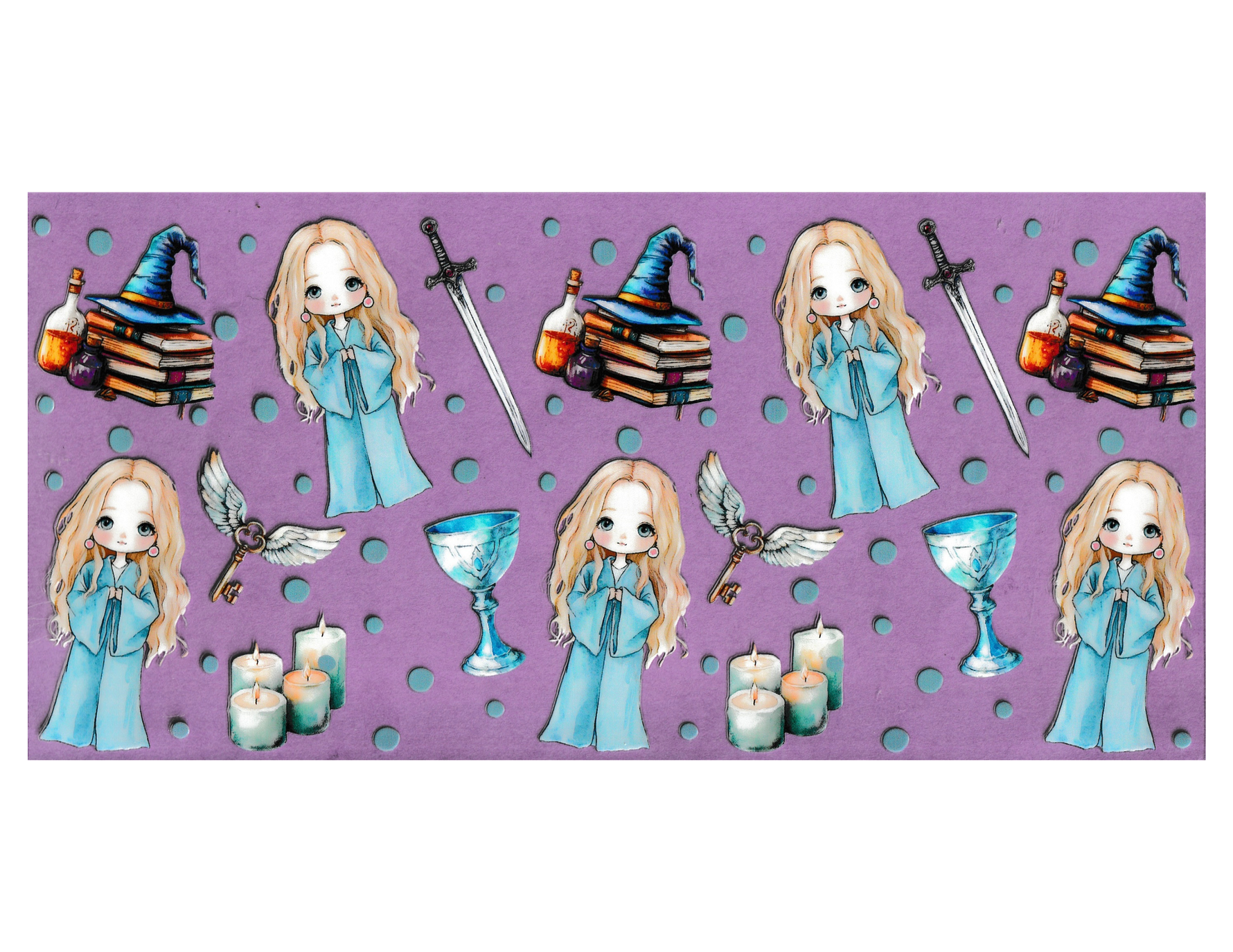 16oz Cup Wrap HP Characters